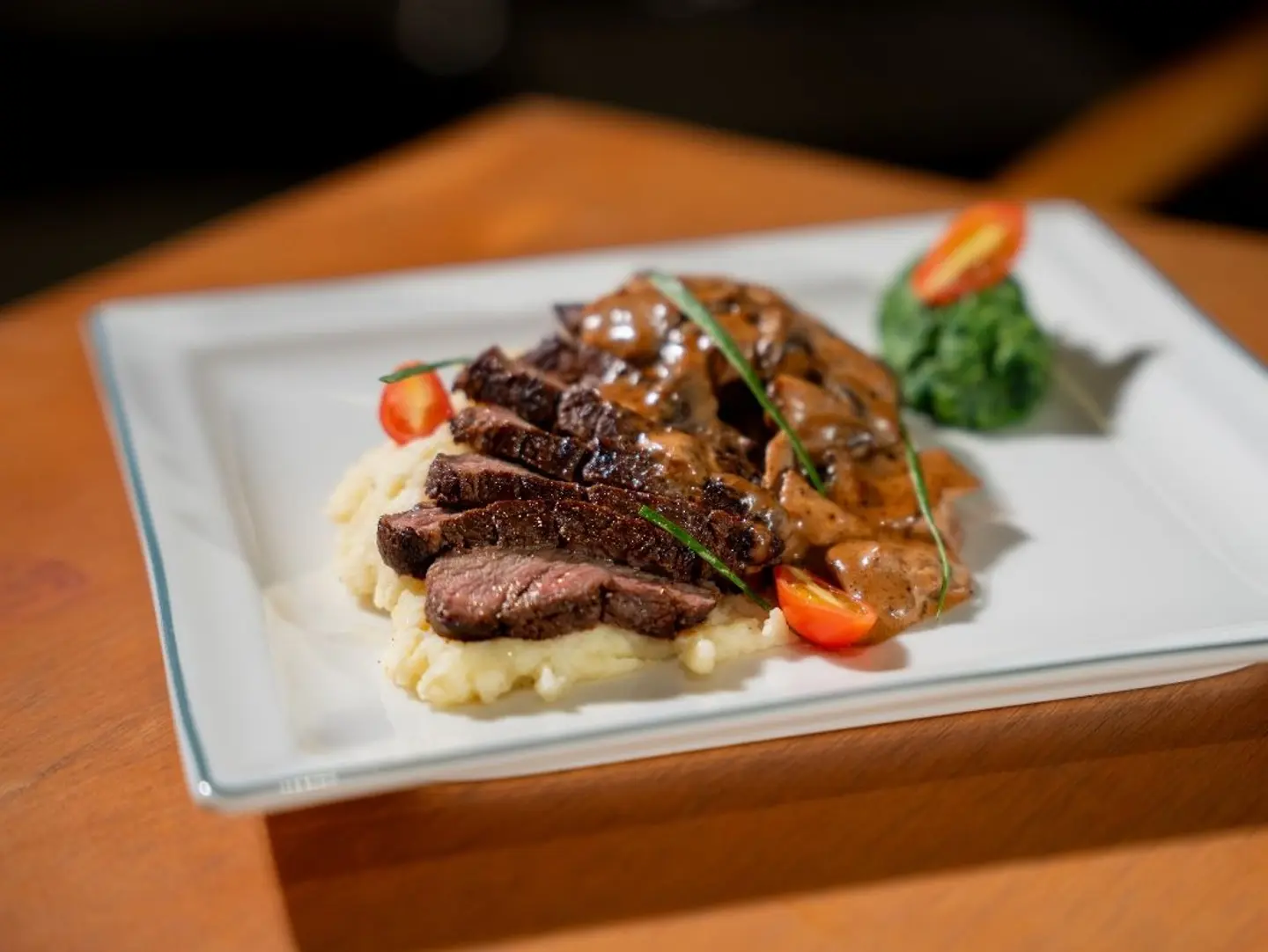 Tenderloin With Mushroom Sauce