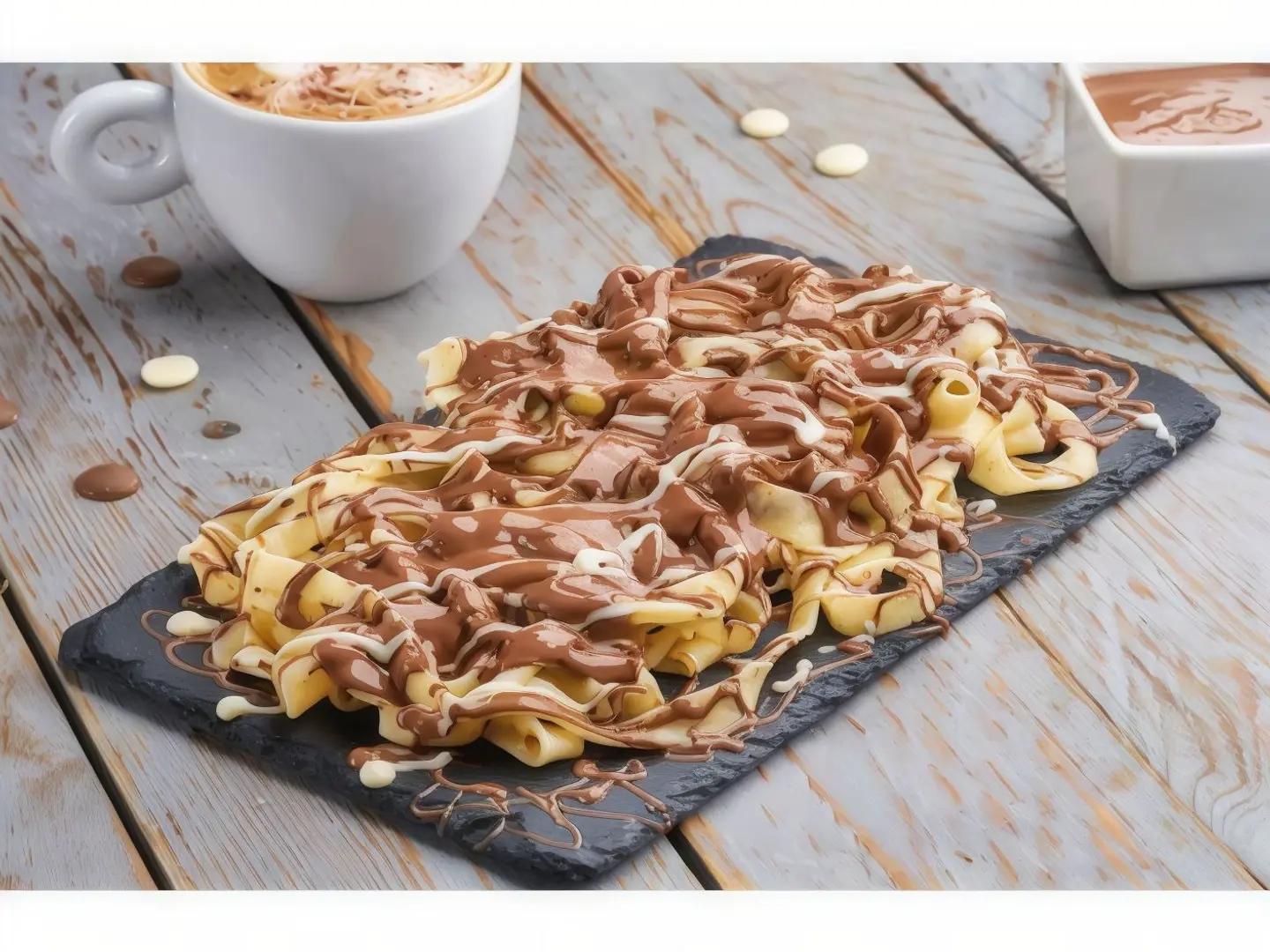 Nutella Fettuccine Crepe
