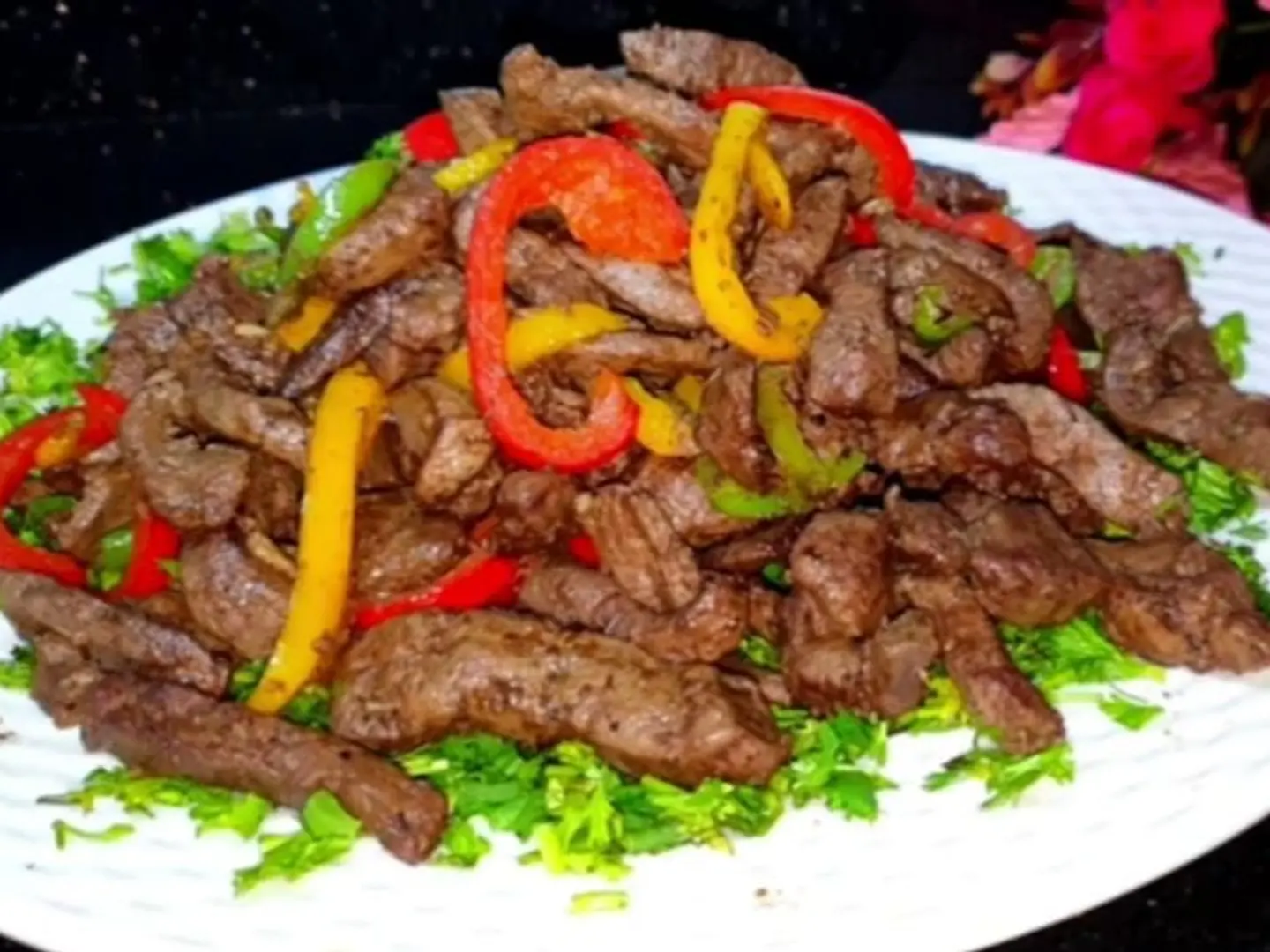 طبق كبدة اسكندراني