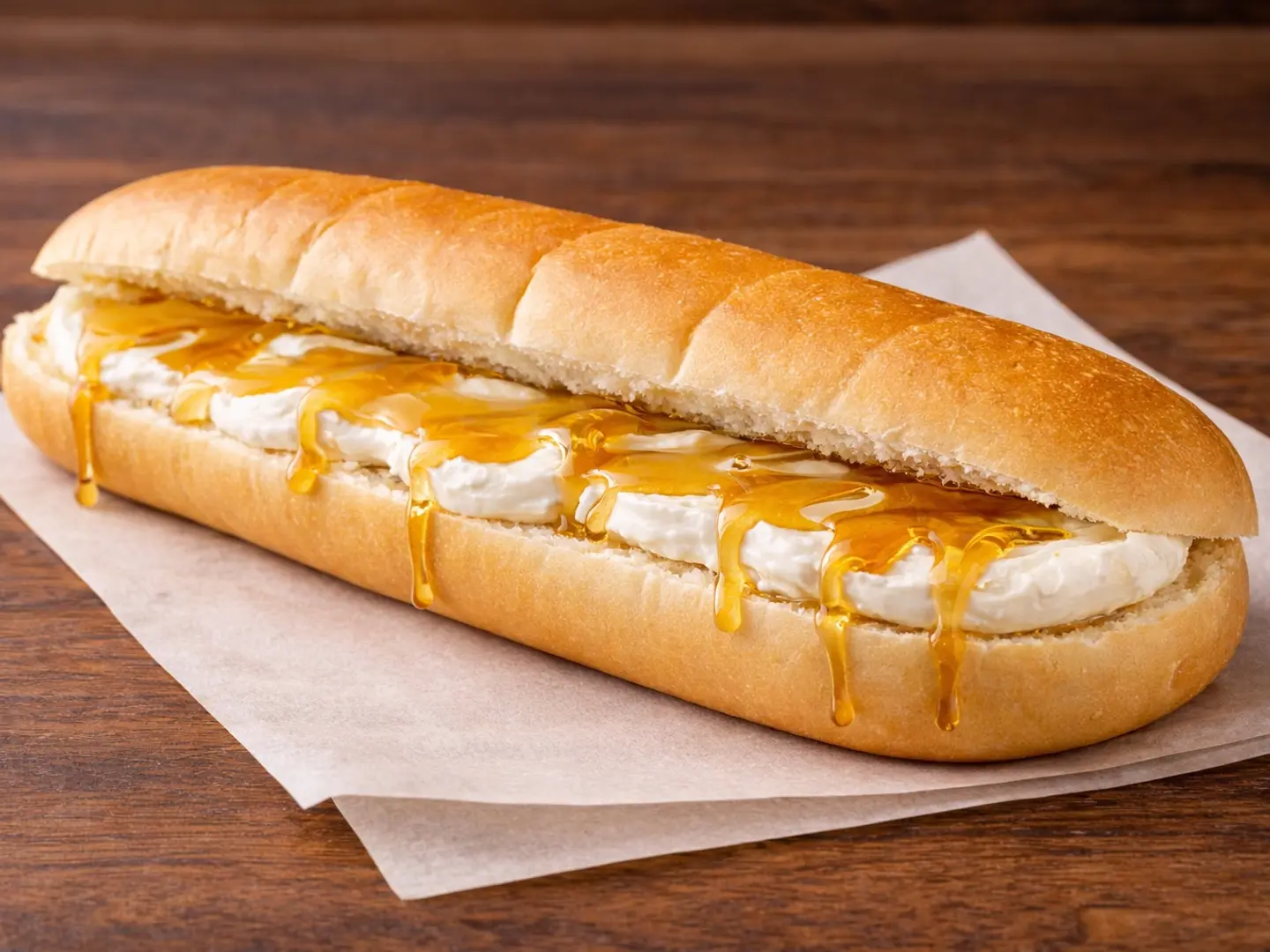 Kiri Cheese With Honey