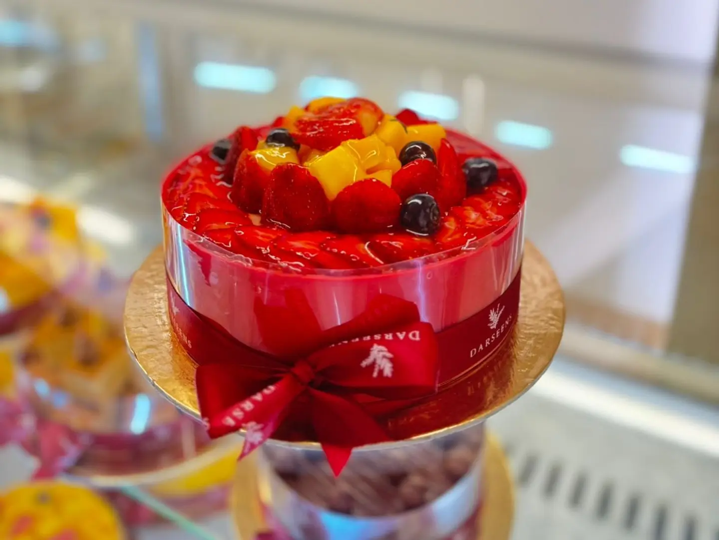 Small Strawberry Cake