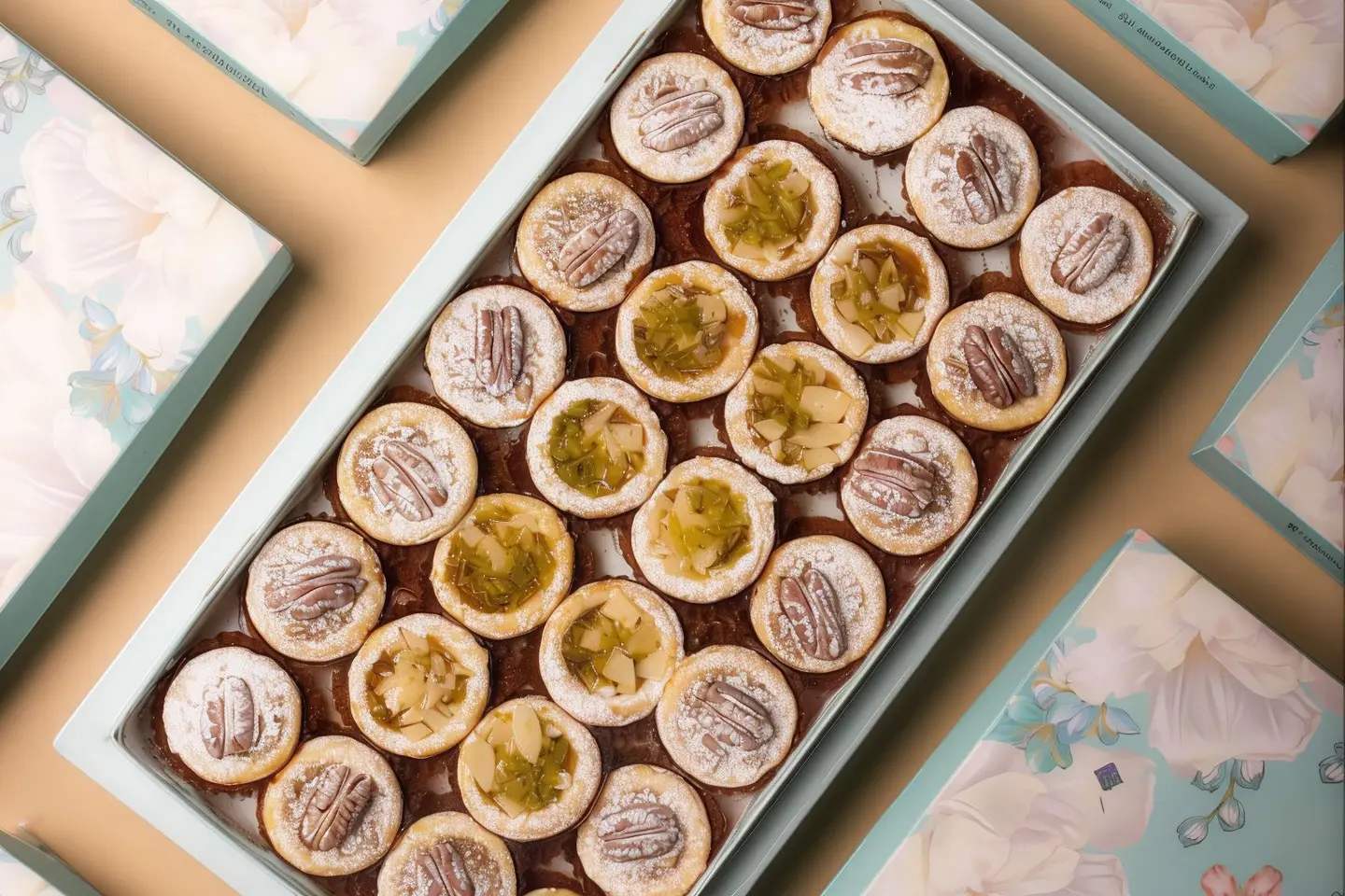 Apple And Pecan Tart