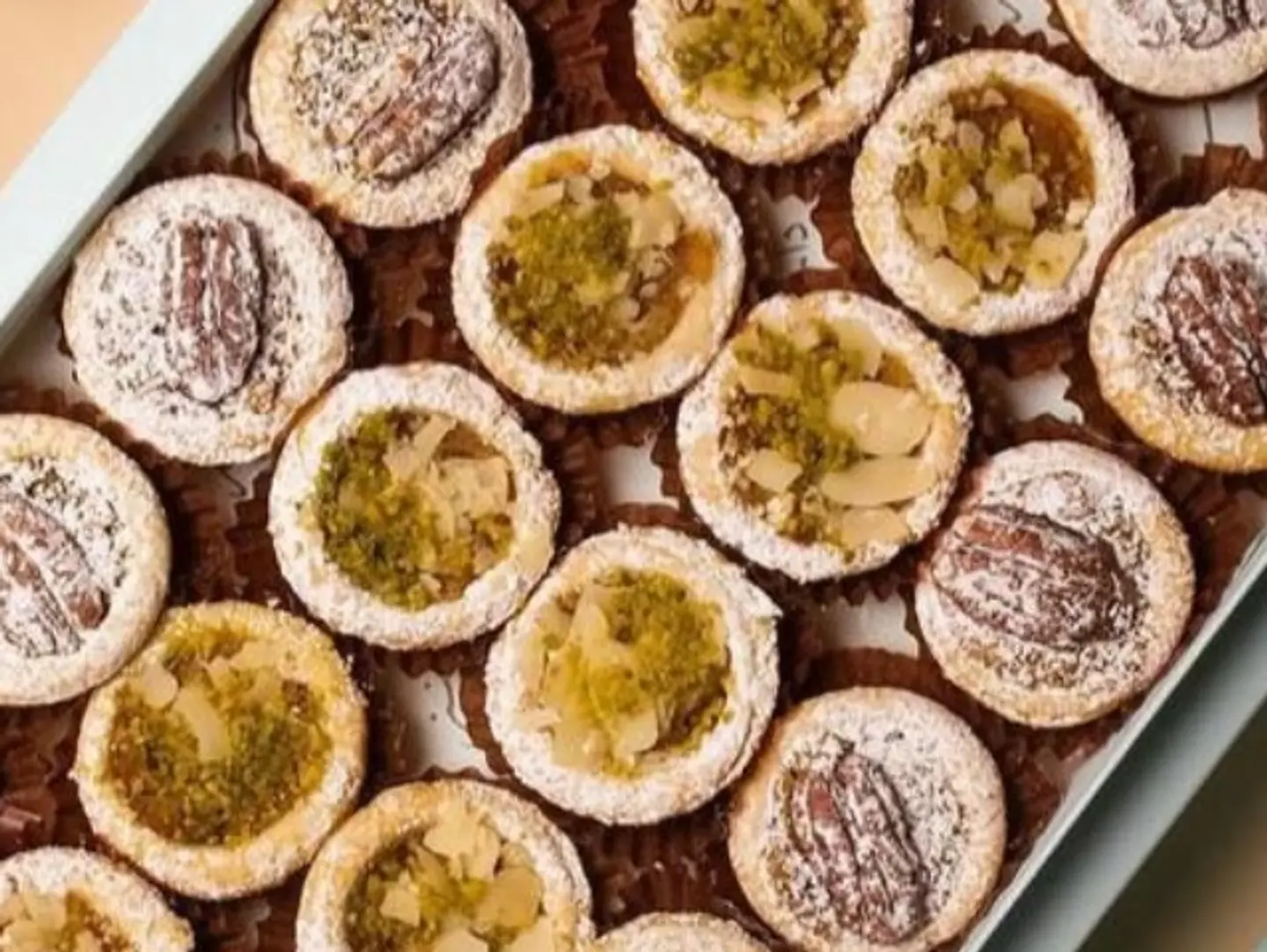 Small Apple Pecan Tart