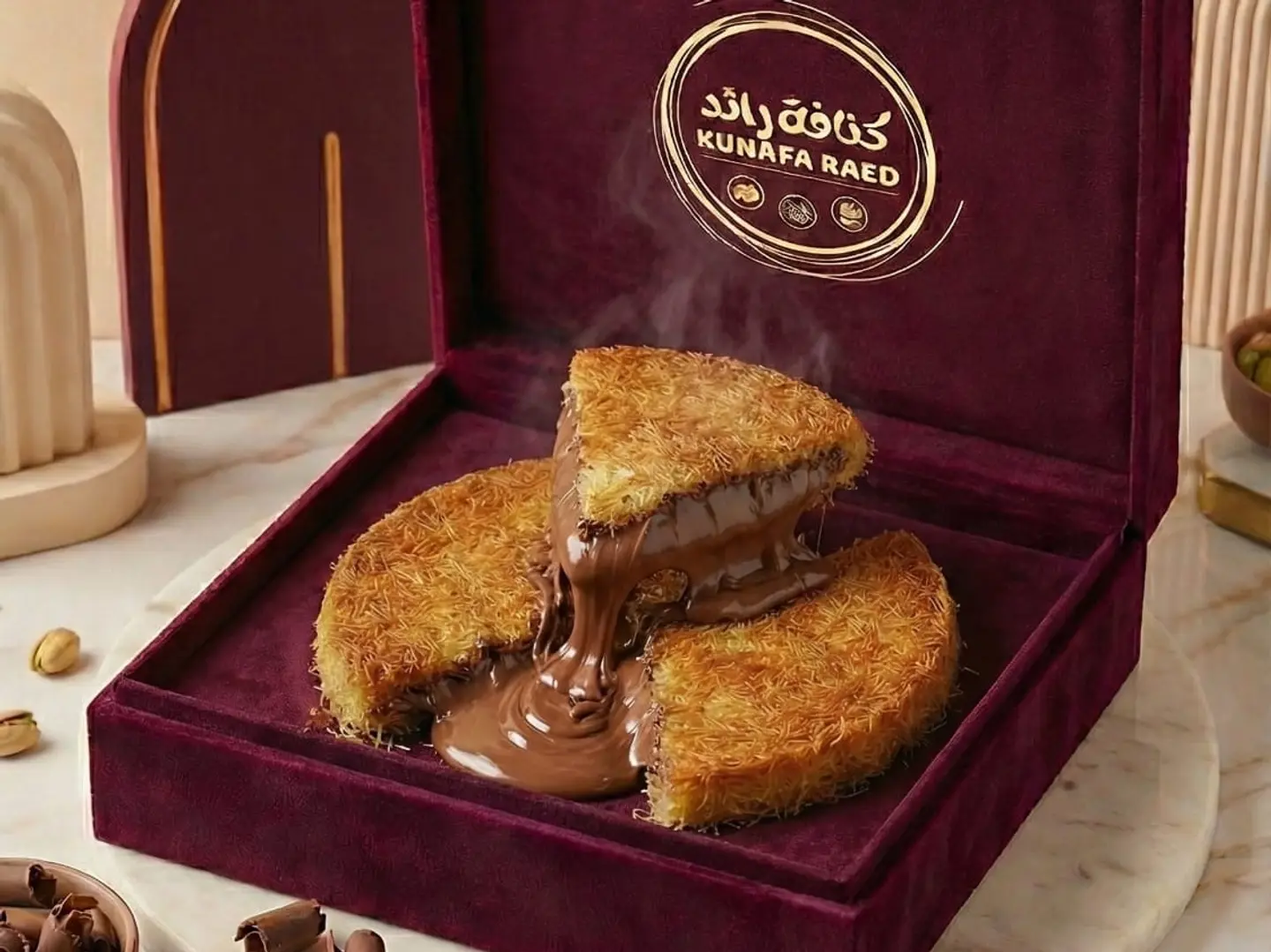 كنافة نوتيلا