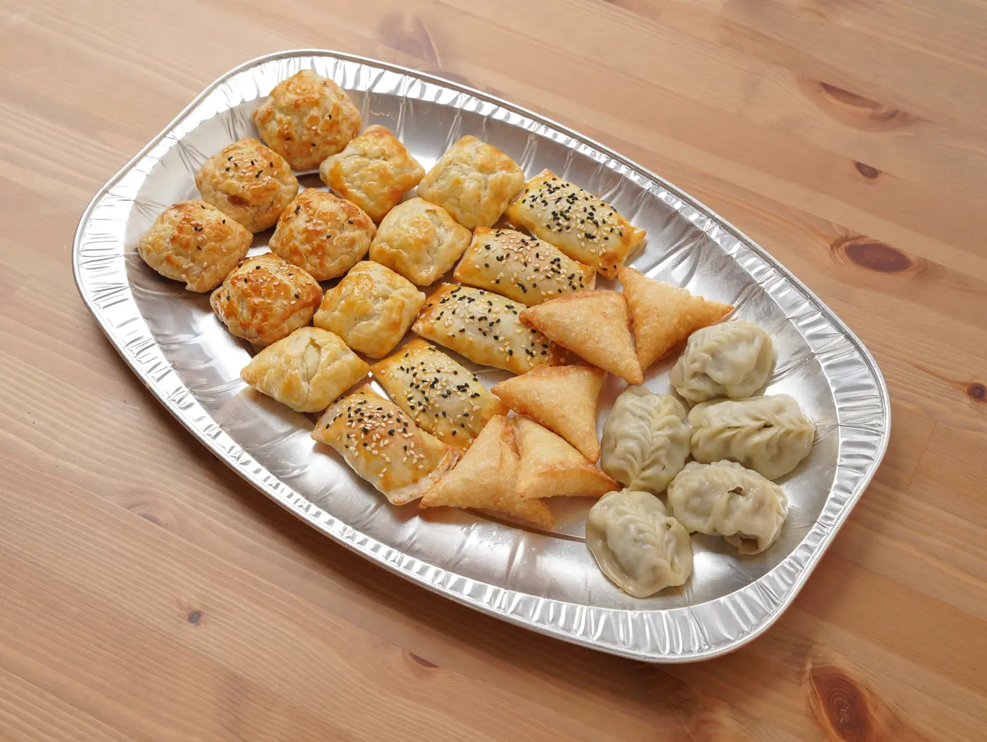 A Plate Of Pastries Cuisine