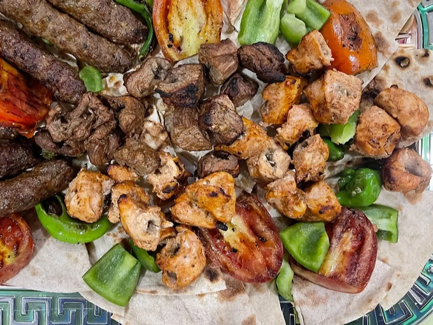 Bar B Q Mix Platter Half