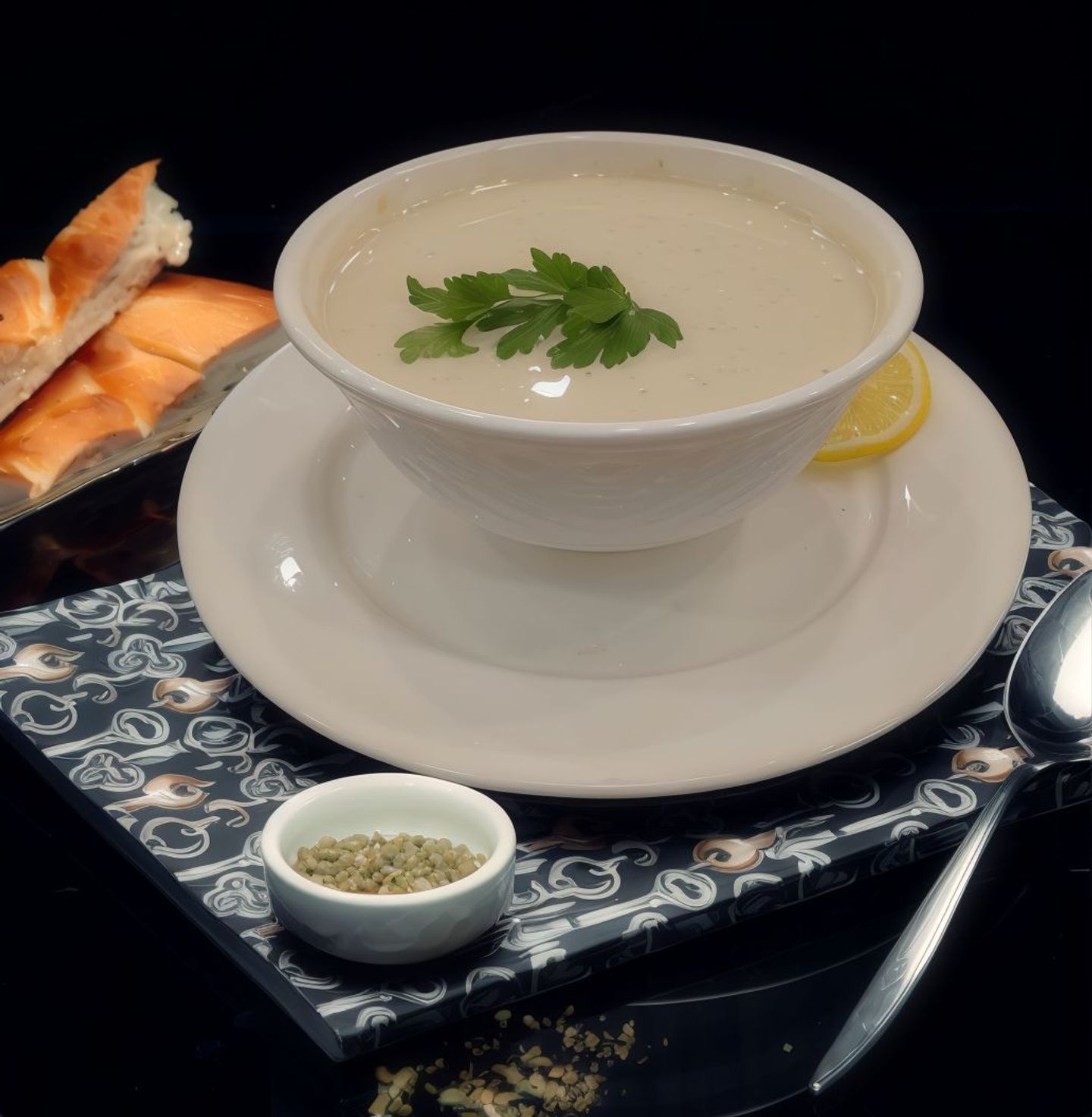 سلطة طحينة