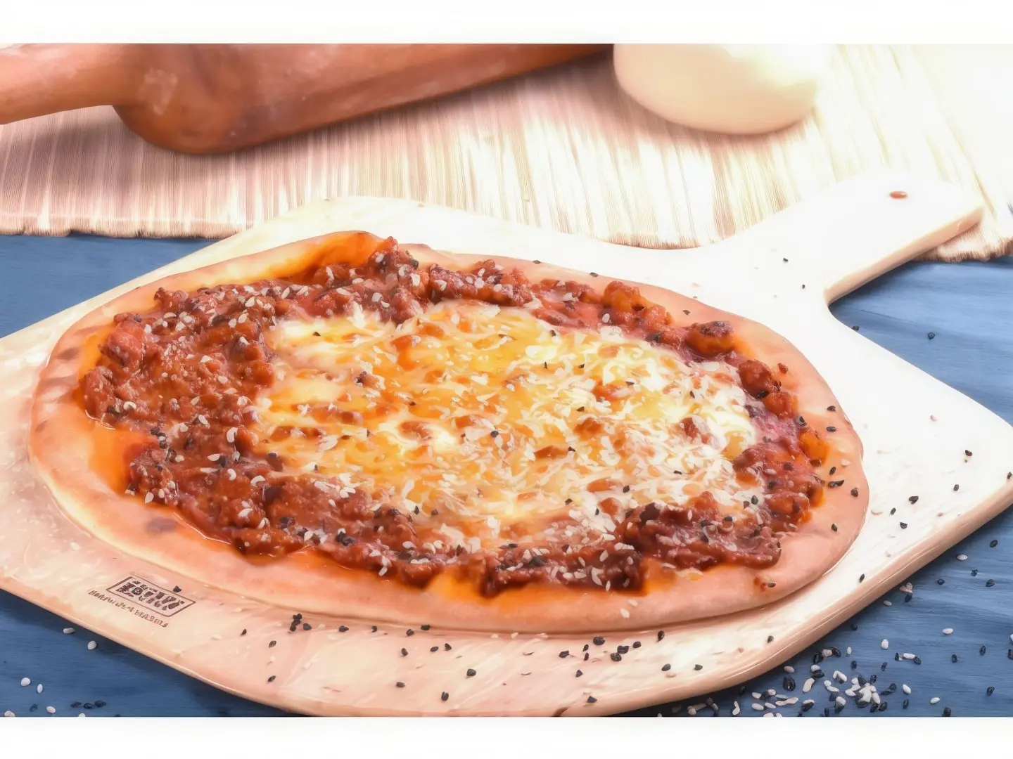 Muhammara With Cheese Pie