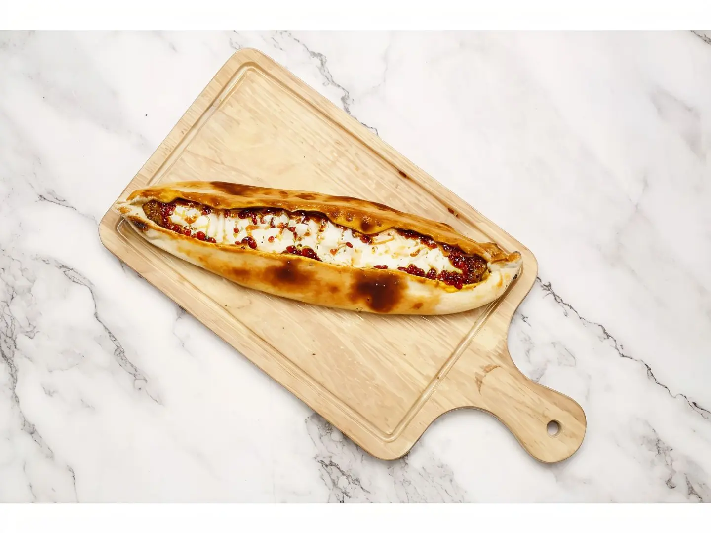 فطيرة لحم بدبس الرمان