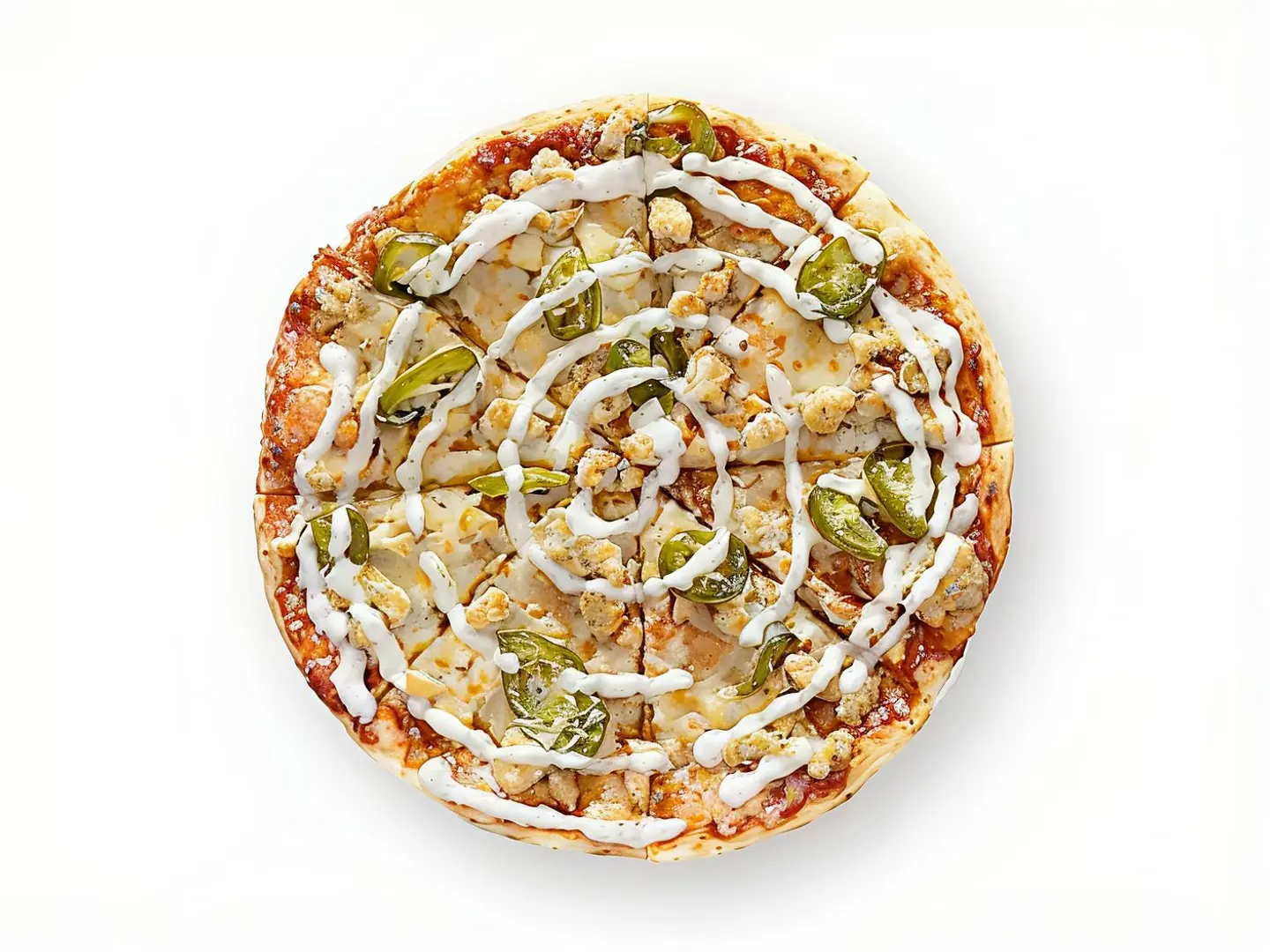 Medium Ranch Pizza