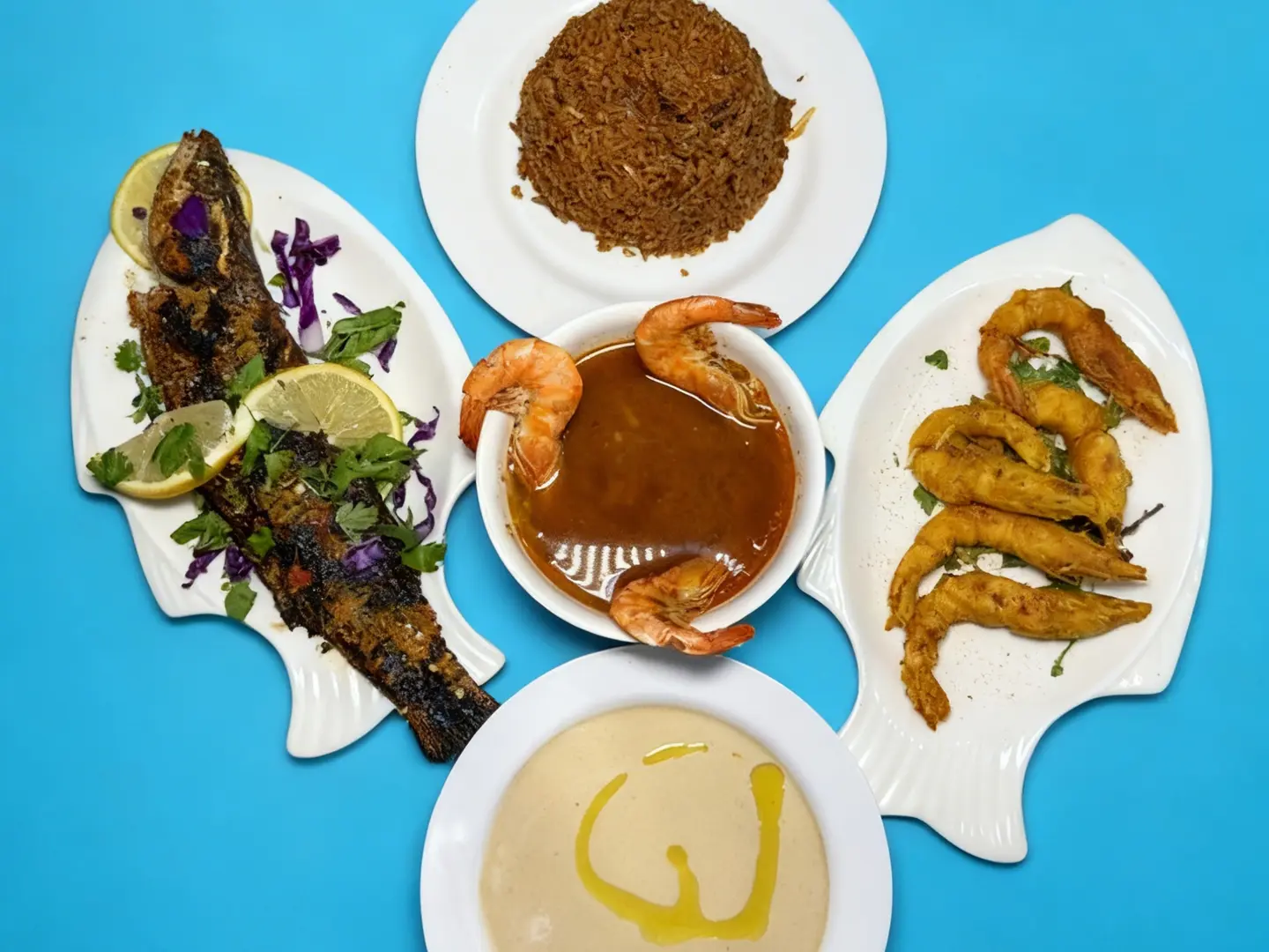 Single Grilled Prawn Meal