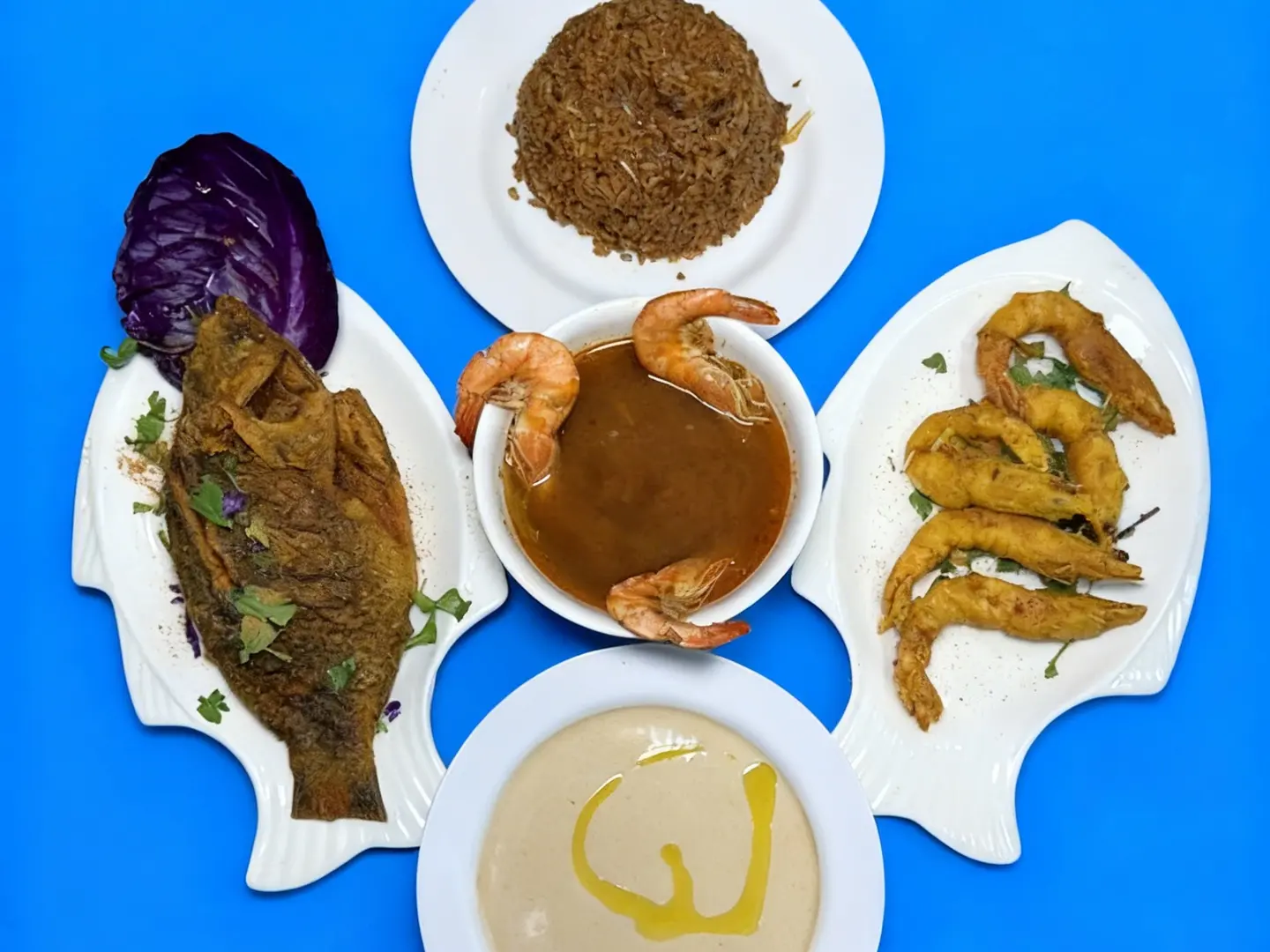 Fried Tilapia Meal   Single Serving