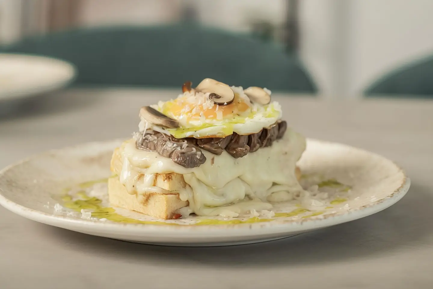 Steak Mushroom Toast