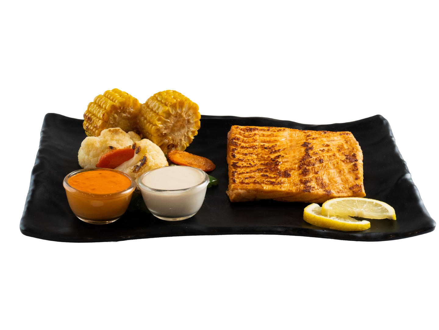 سالمون مشوي