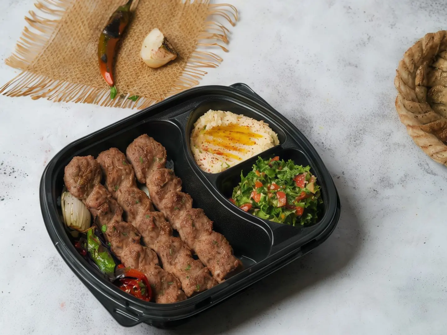 Meat Kabab Meal
