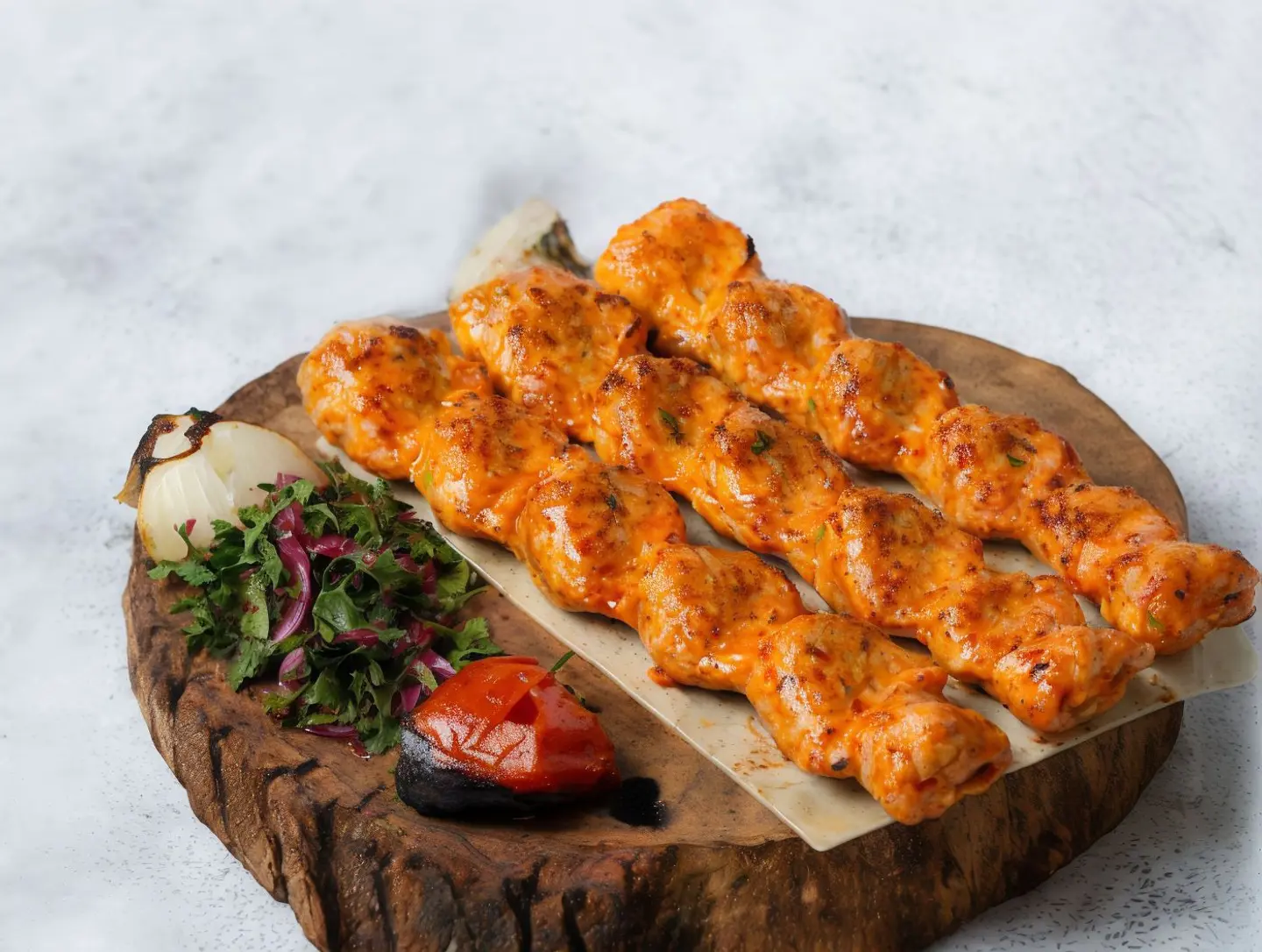 صحن كباب دجاج