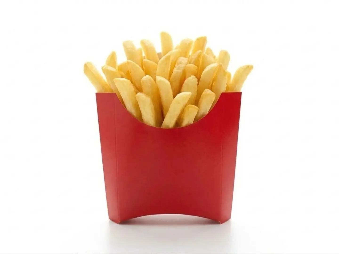 علبة بطاطس مقلية