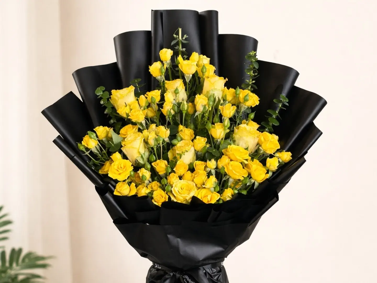 Yellow Baby Rose Bouquet