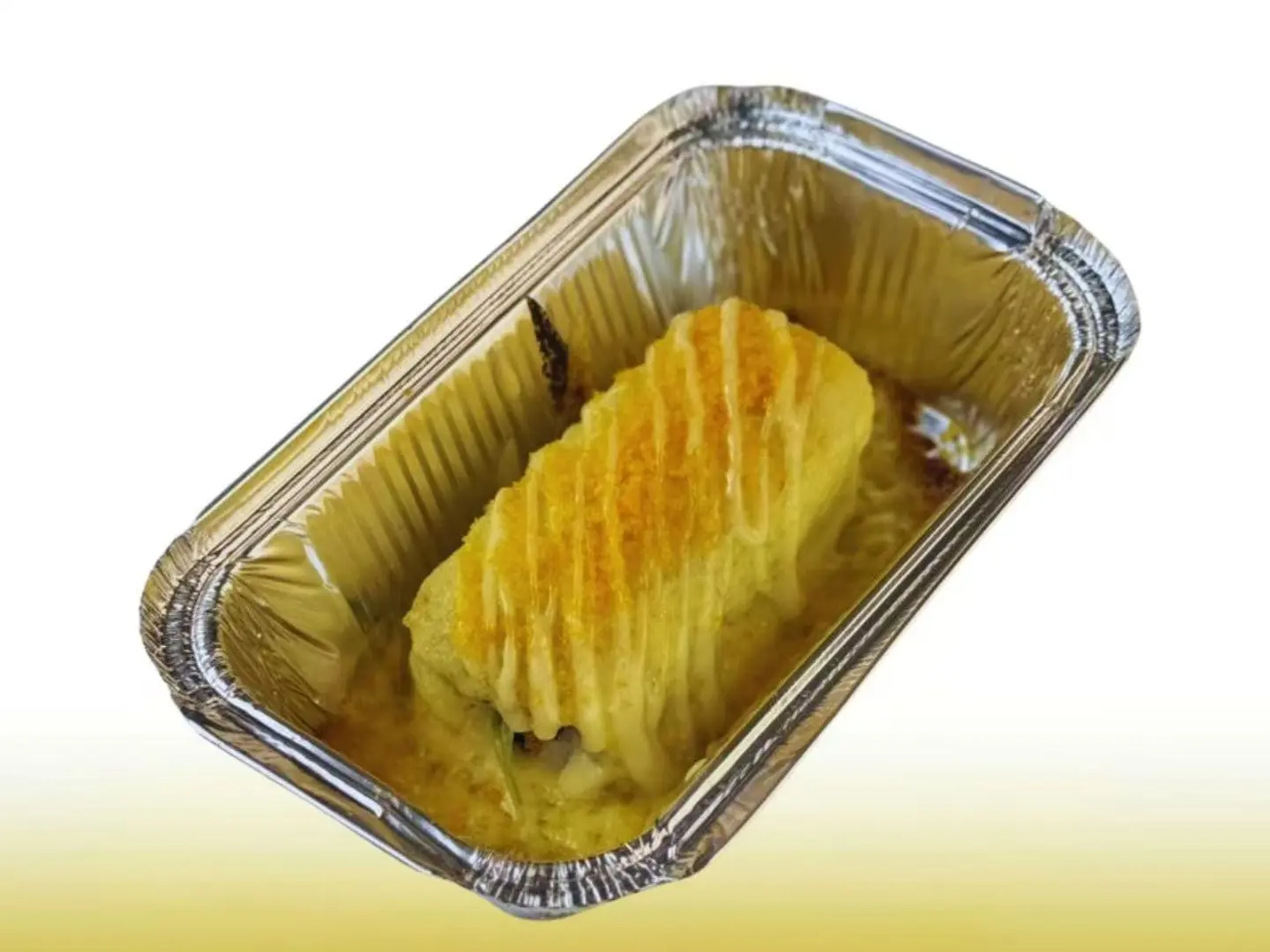 Fried Chicken Cheese Baked Sushi