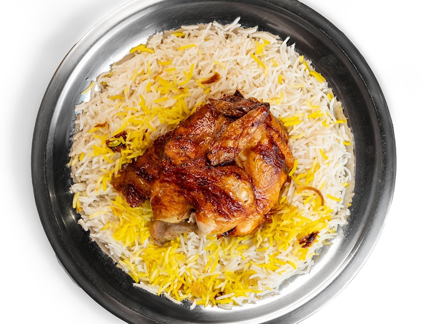 نصف حبة شواية بدون رز