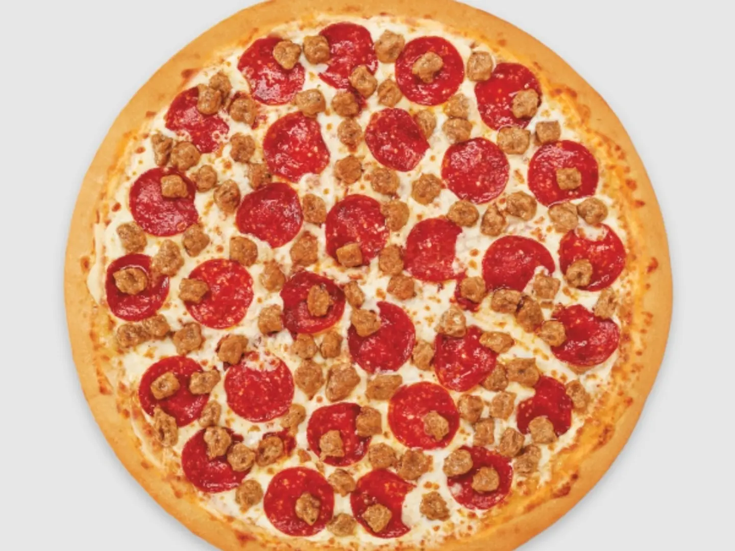 بيتزا مشكل لحوم كبيره