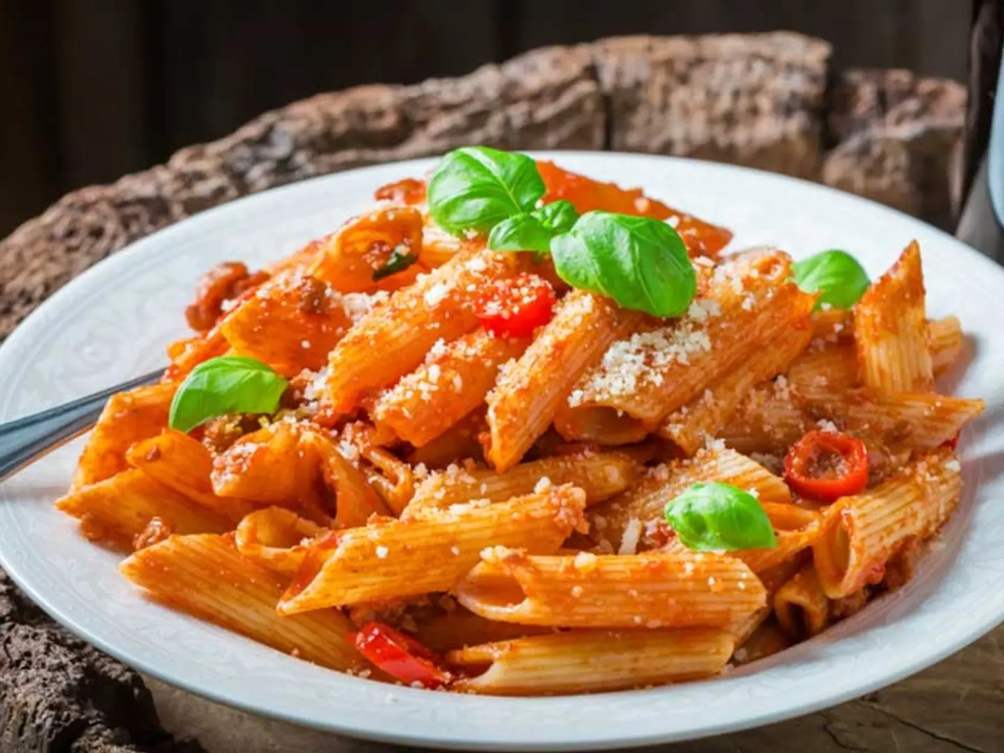 باستا لحم مفروم