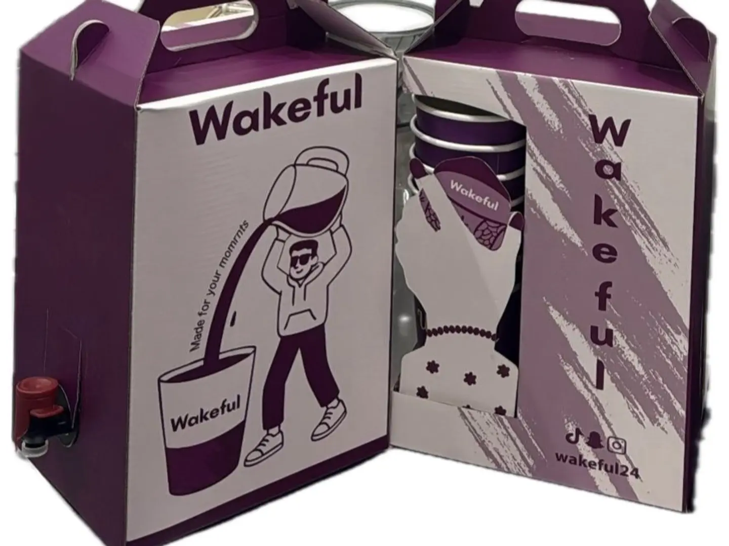 بوكس قهوة لتر (7اكواب)