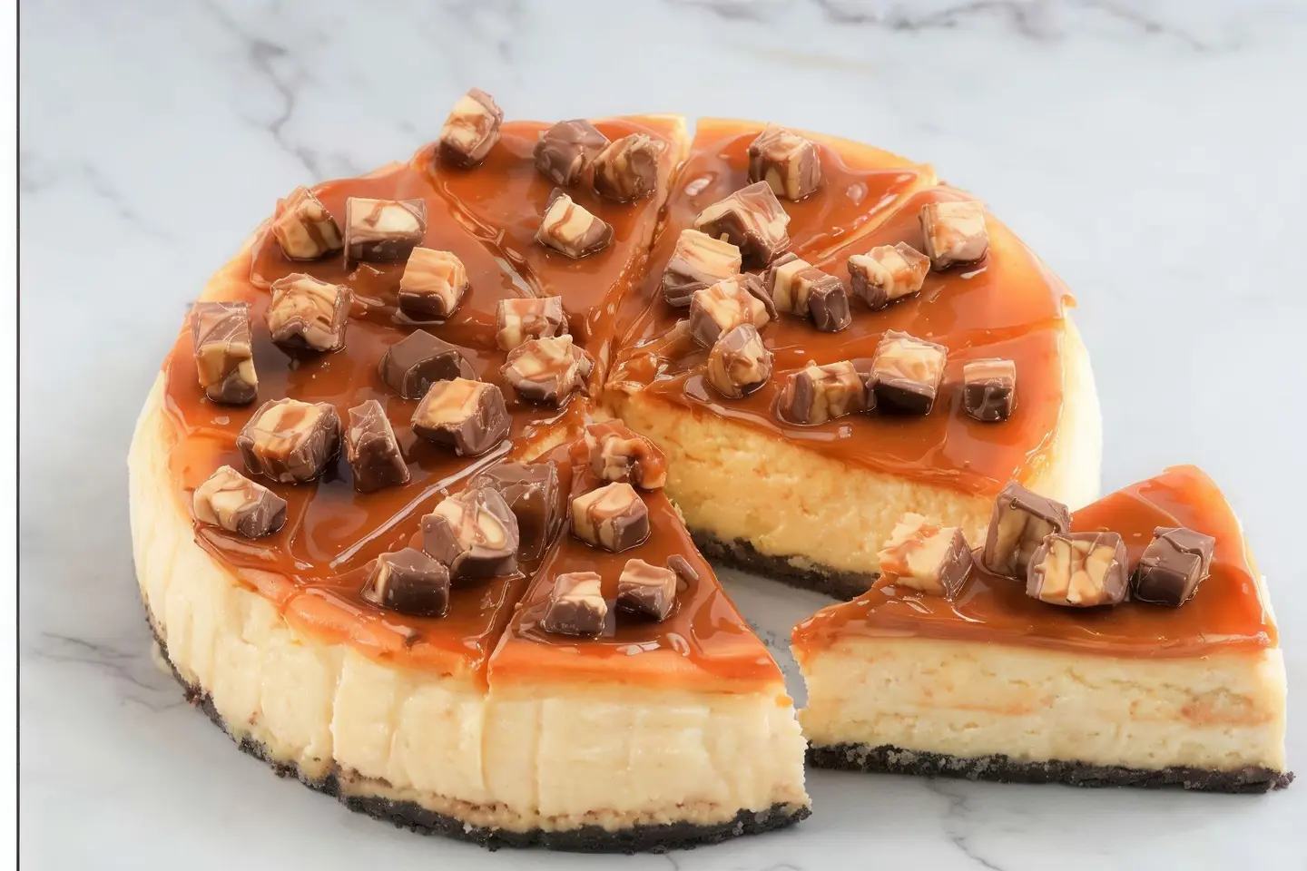 Snickers Cheesecake