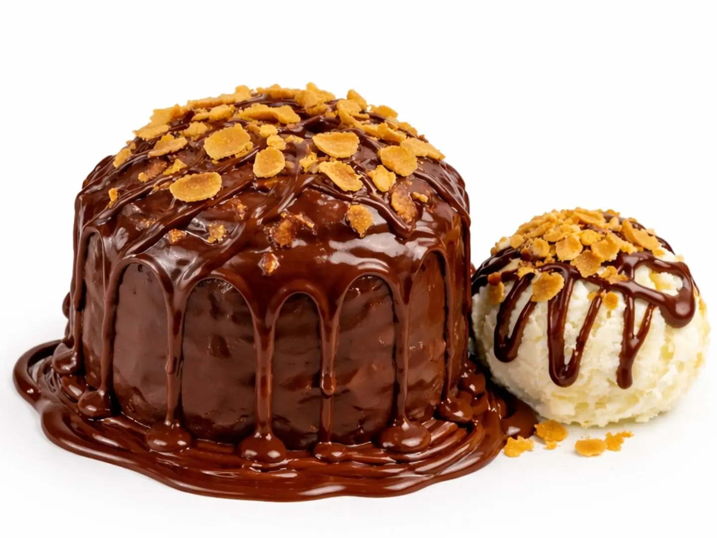 كيكة شوكولاته بالايسكريم