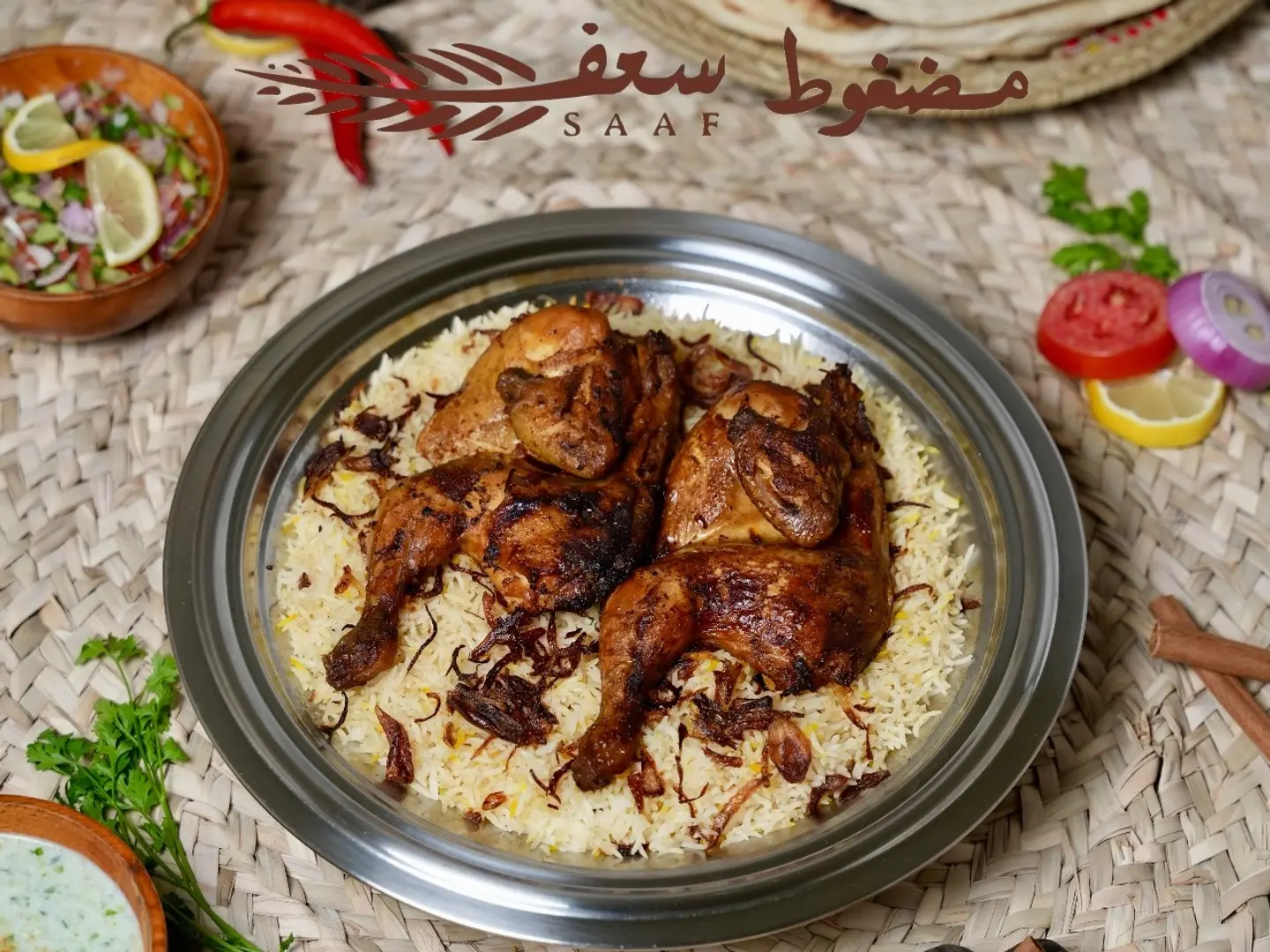Home Kabsa Chicken