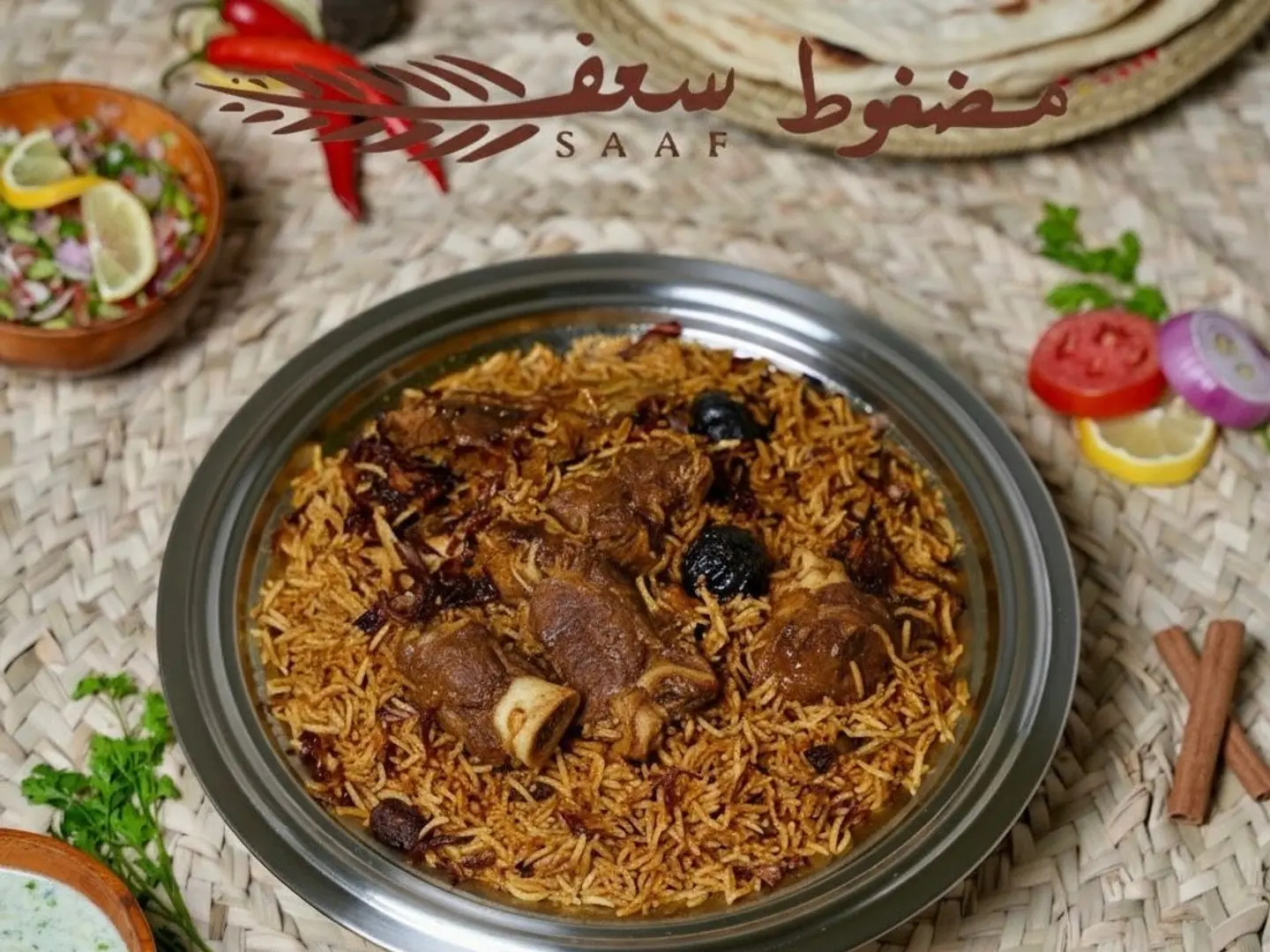 مضغوط سعف احمر حاشي