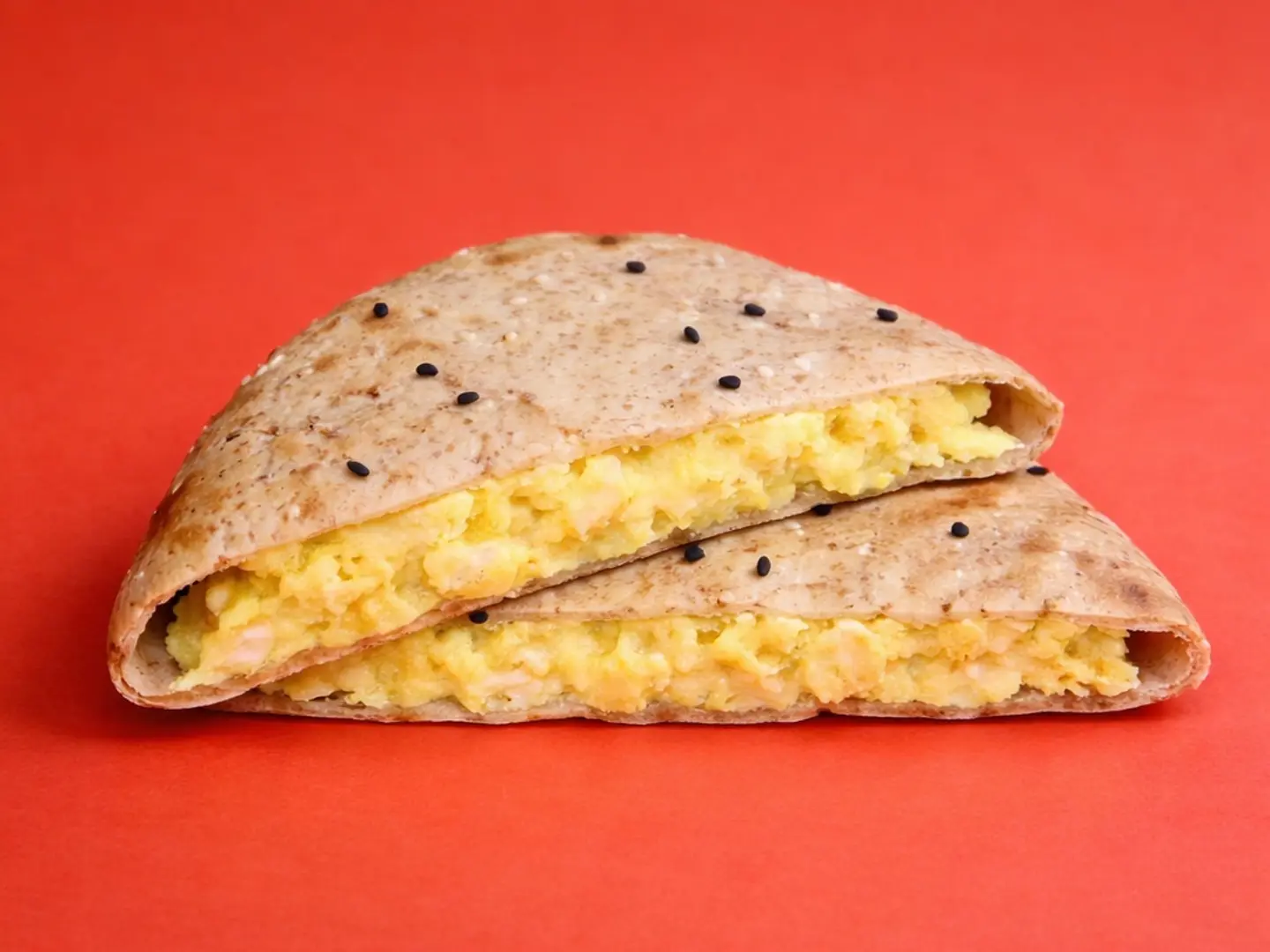 Fried Eggs With Brown Dough