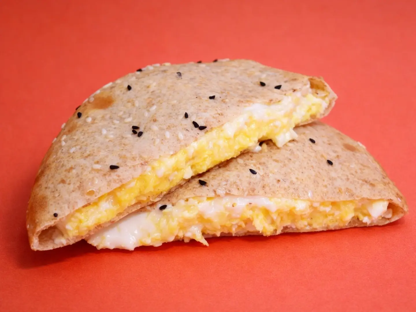 Fried Eggs With With Brown Dough