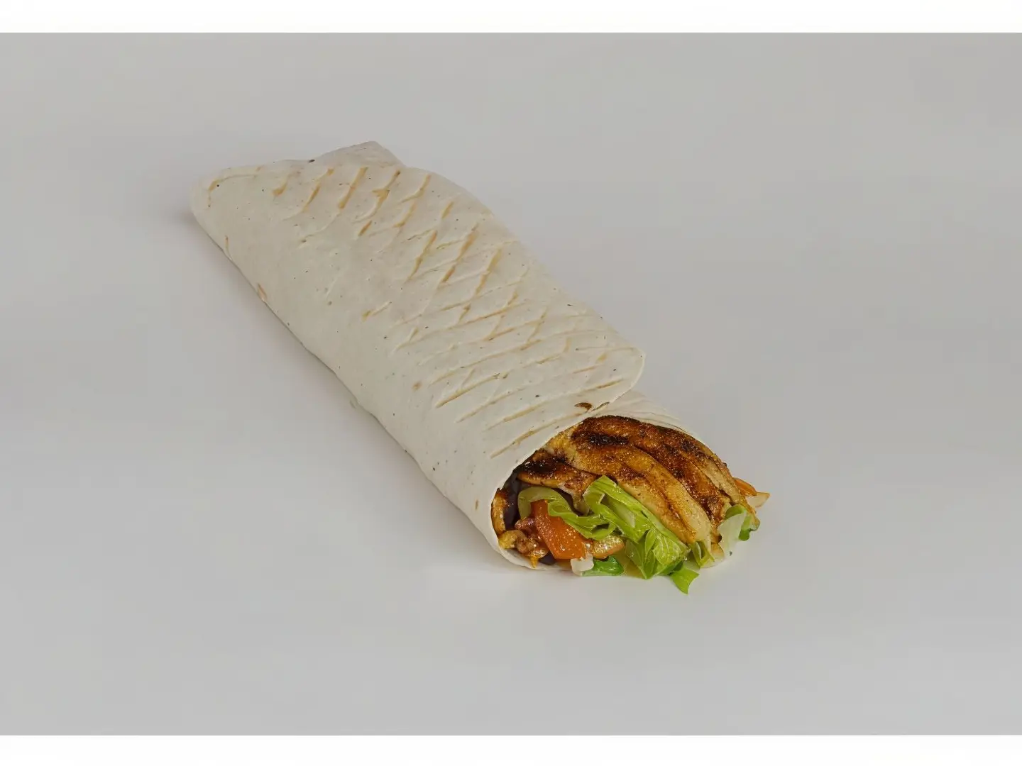 شاورما خبز تورتيلا