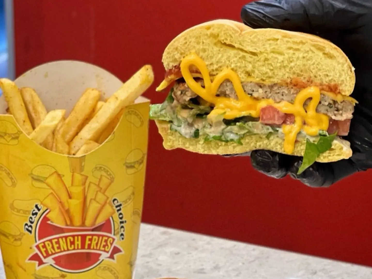 Beef Burger Meal
