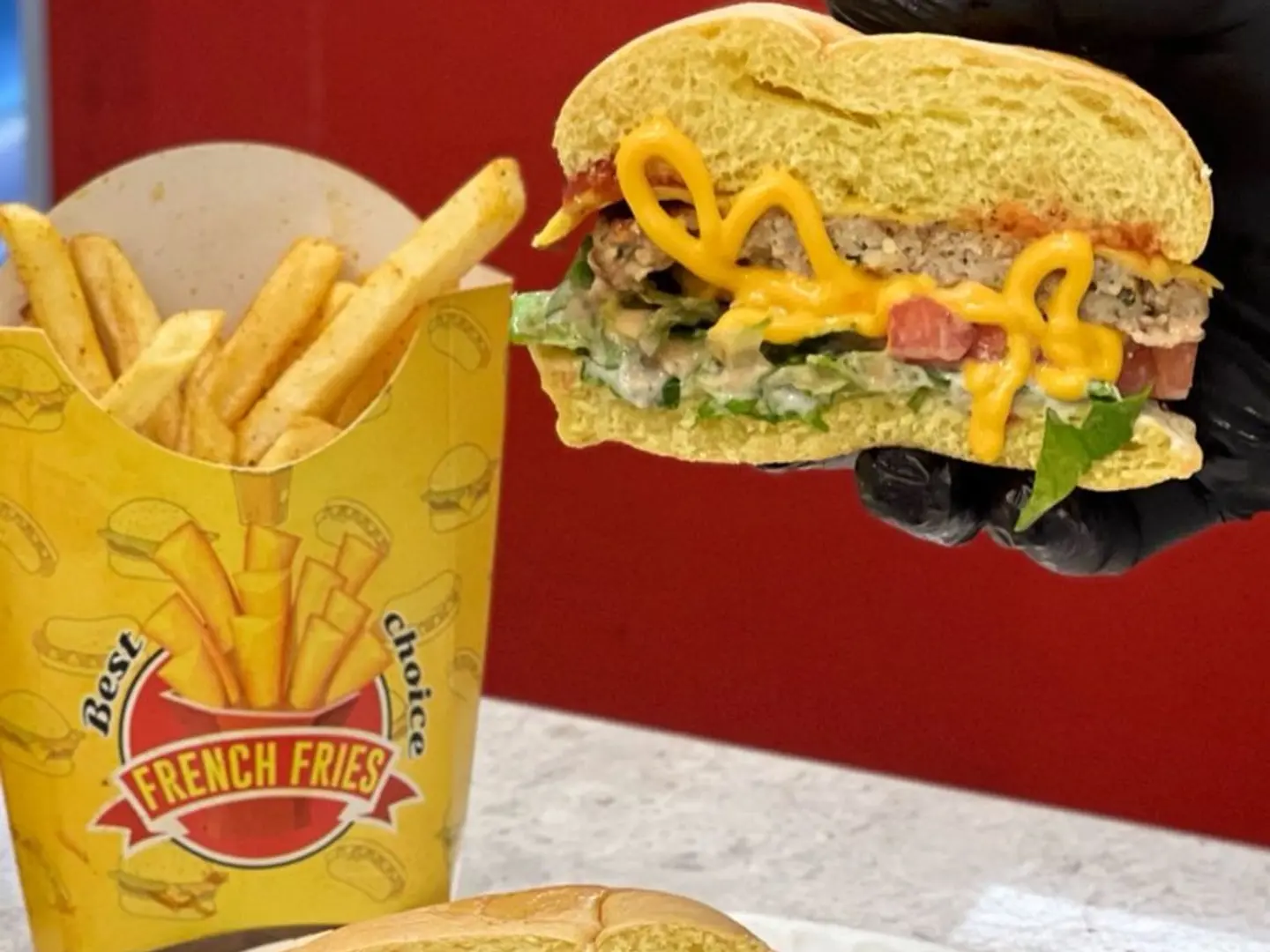Chicken Burger Meal