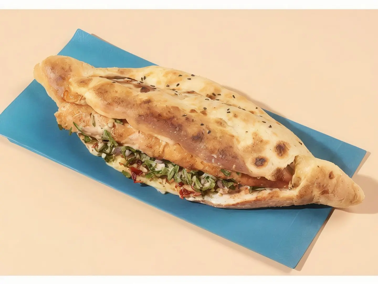 كباب صمون عراقي دجاج