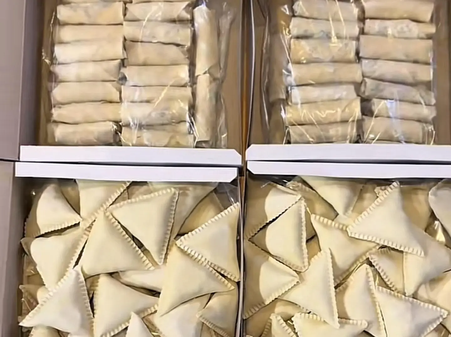 سمبوسة مفرزنة دجاج 30 حبة