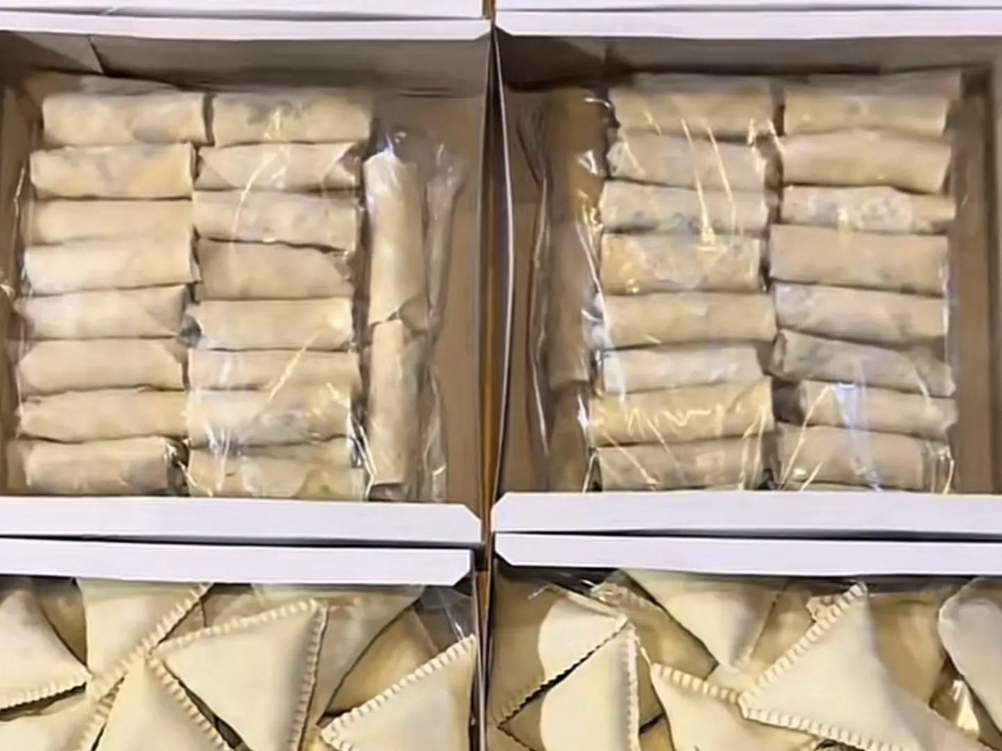 اسبرينج رول رقائق مفرزنة 40 حبة