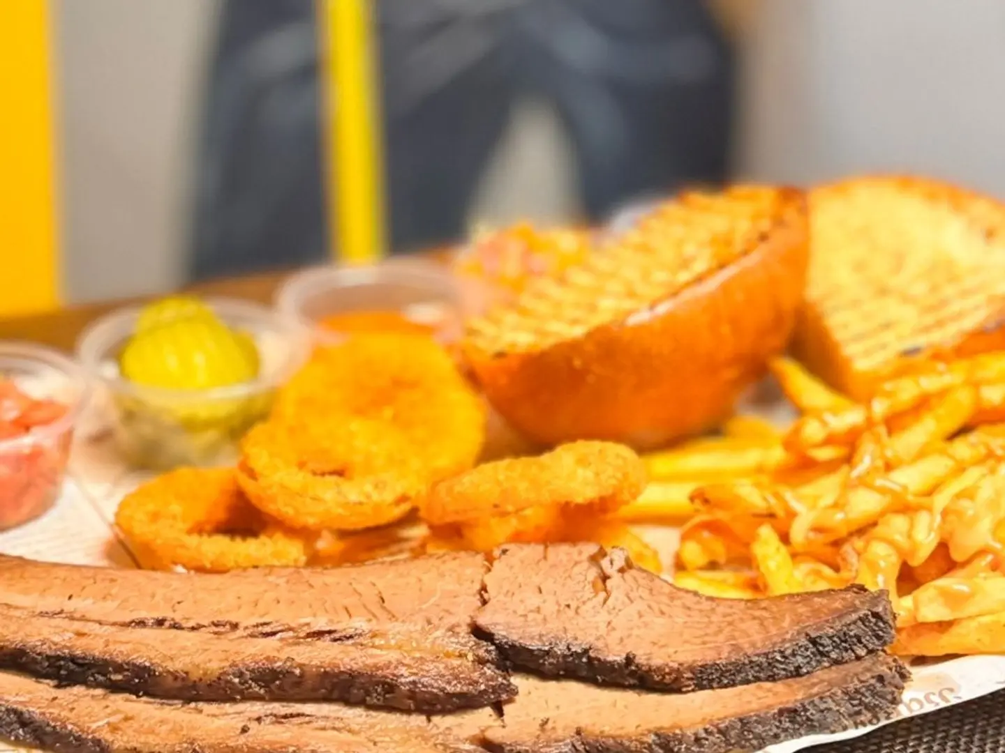 Smoked Brisket Slices