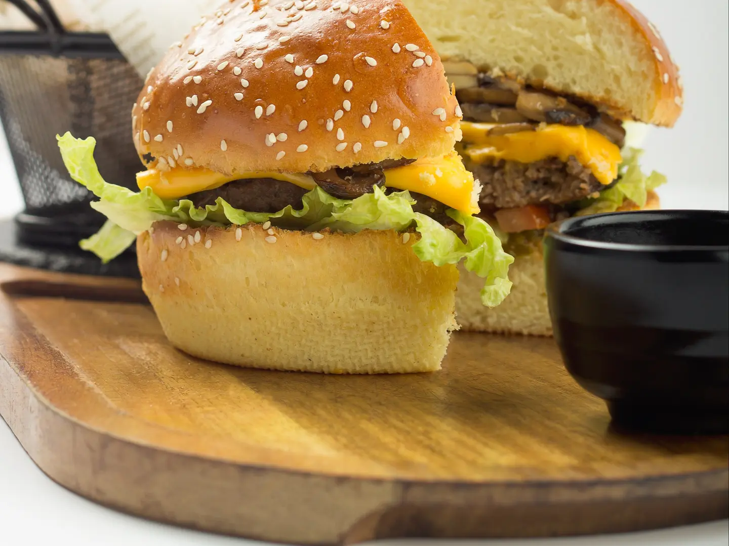 Single Mushroom Burger