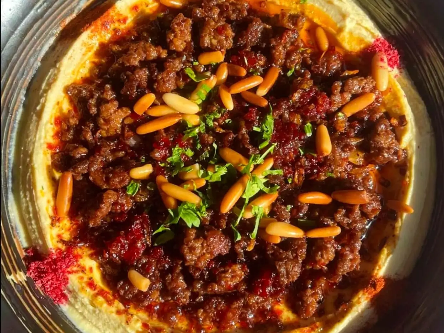 Hummus With Meat