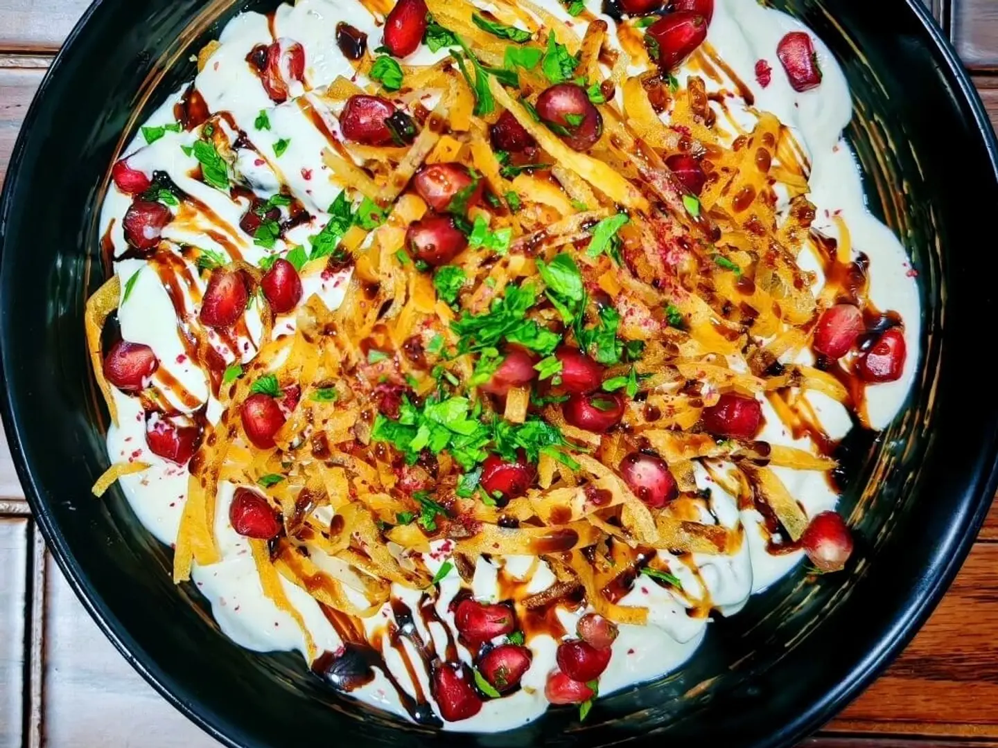 Eggplant Fatteh