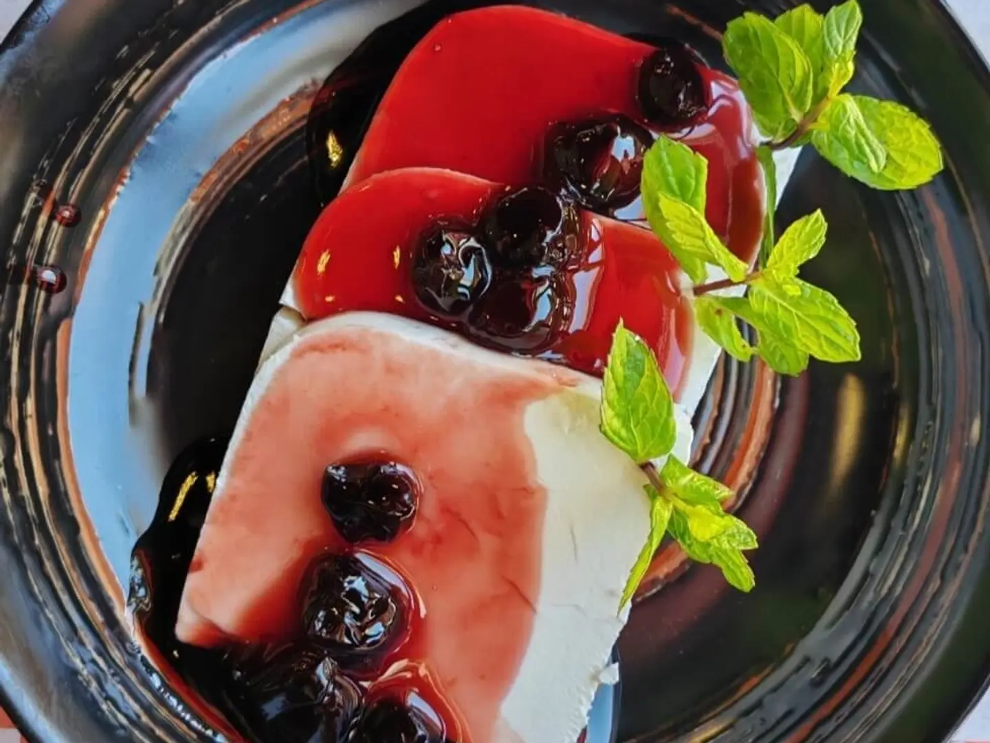 Cheese With Cherry Jam