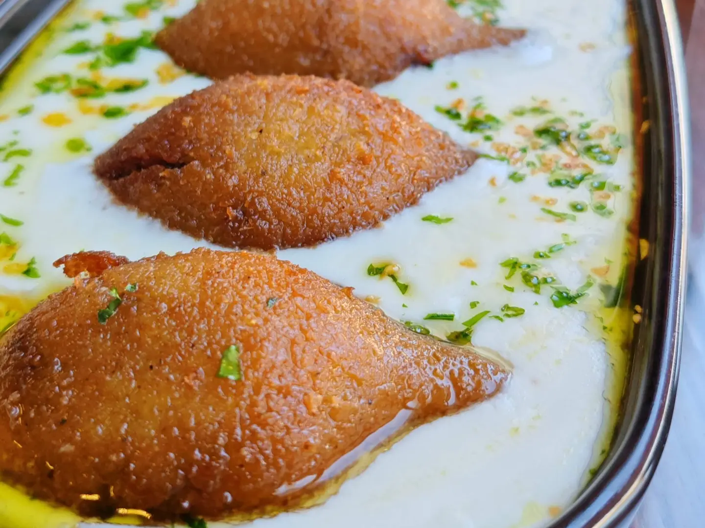 Kibbeh With Yogurt