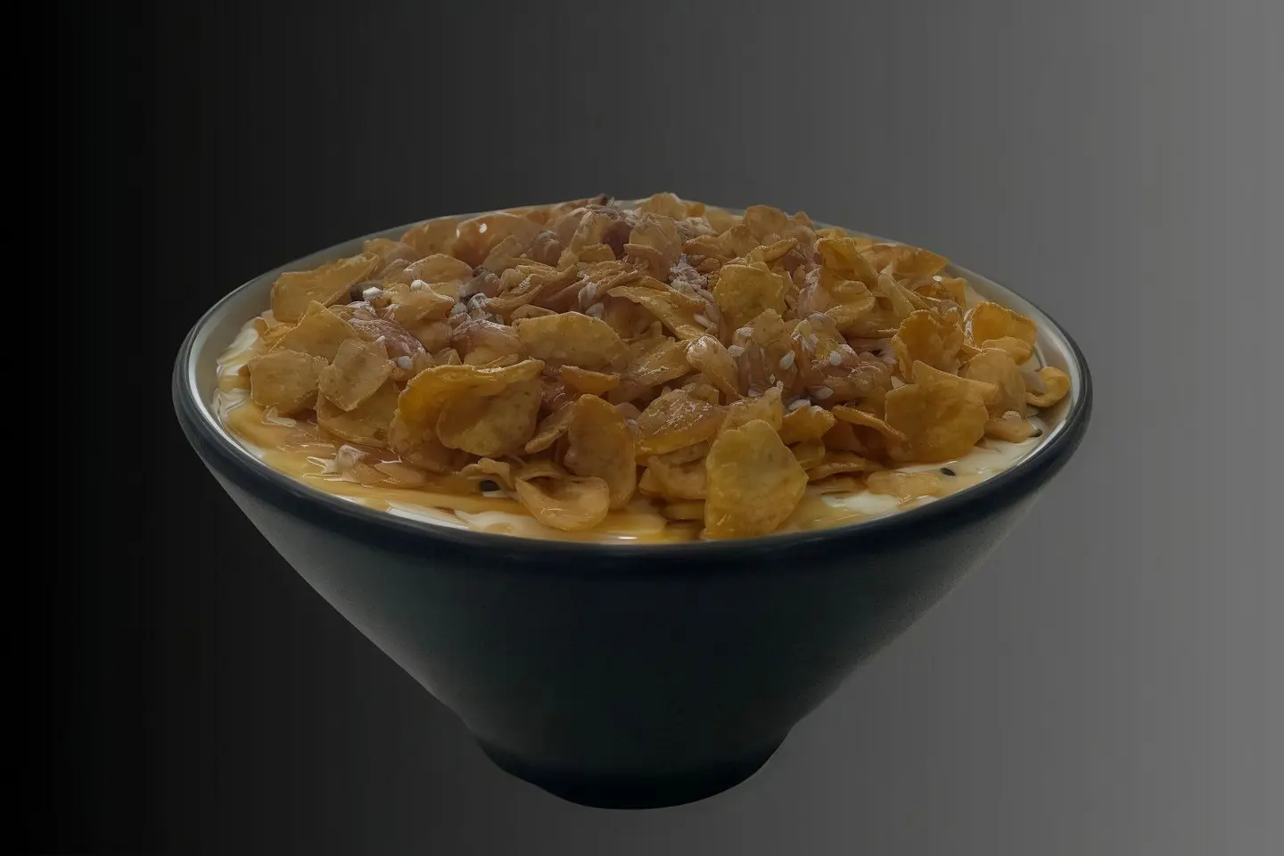 عريكة كورن فلكس قشطة عسل جبن