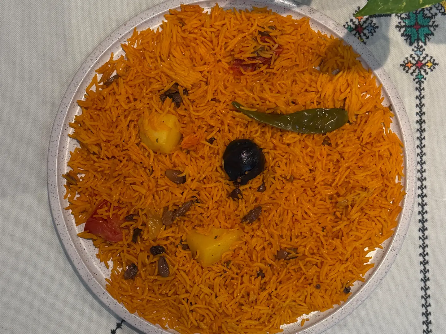Bukhari With Chicken On Charcoal