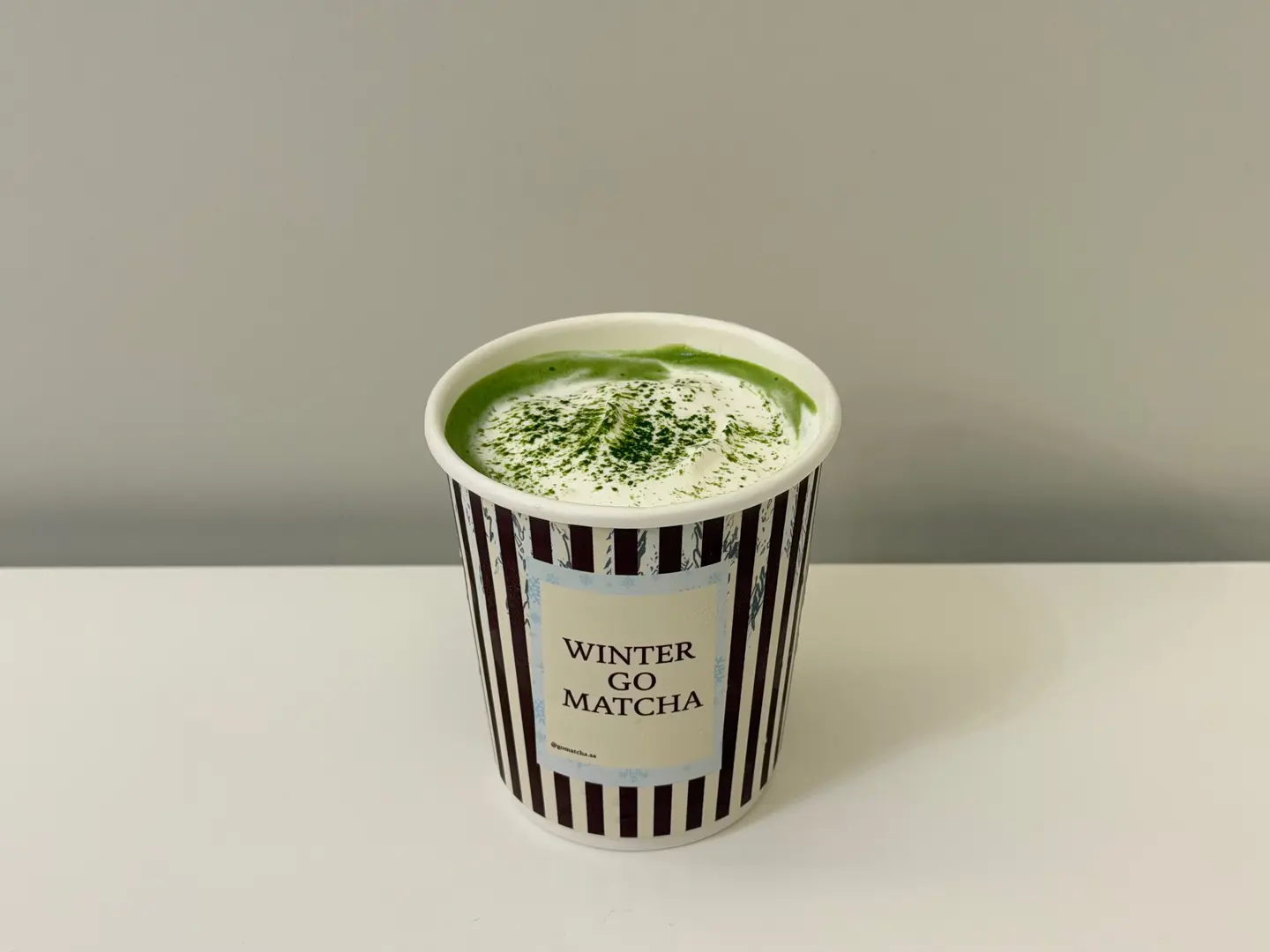 Hot Matcha Vanilla