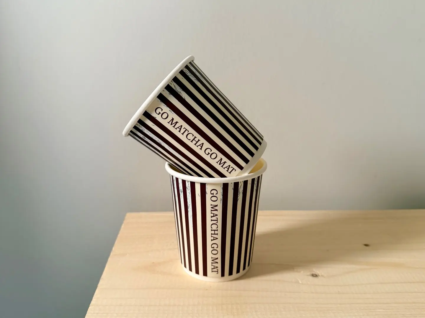 أكواب قـو ماتشا ورقية 20حبه