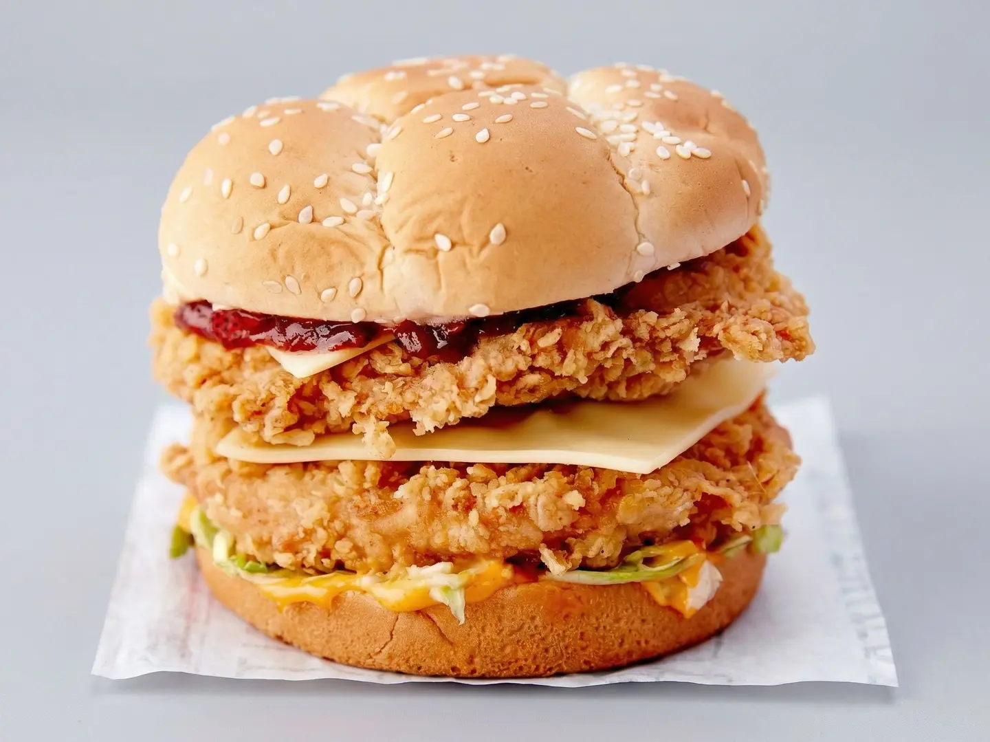 برجر زنجر دبل